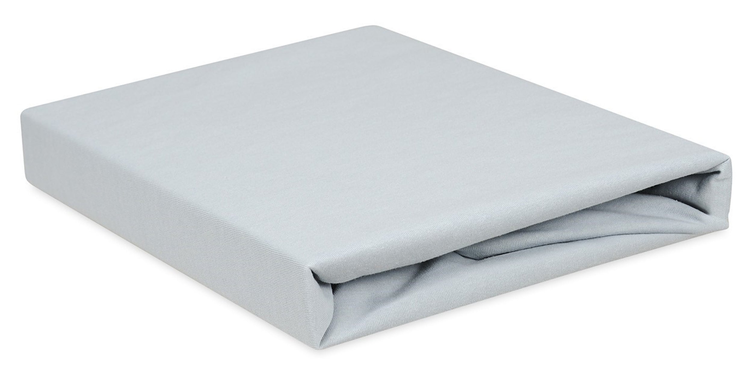 Prześcieradło jersey Herrent z gumą na materac 200x180 cm szare