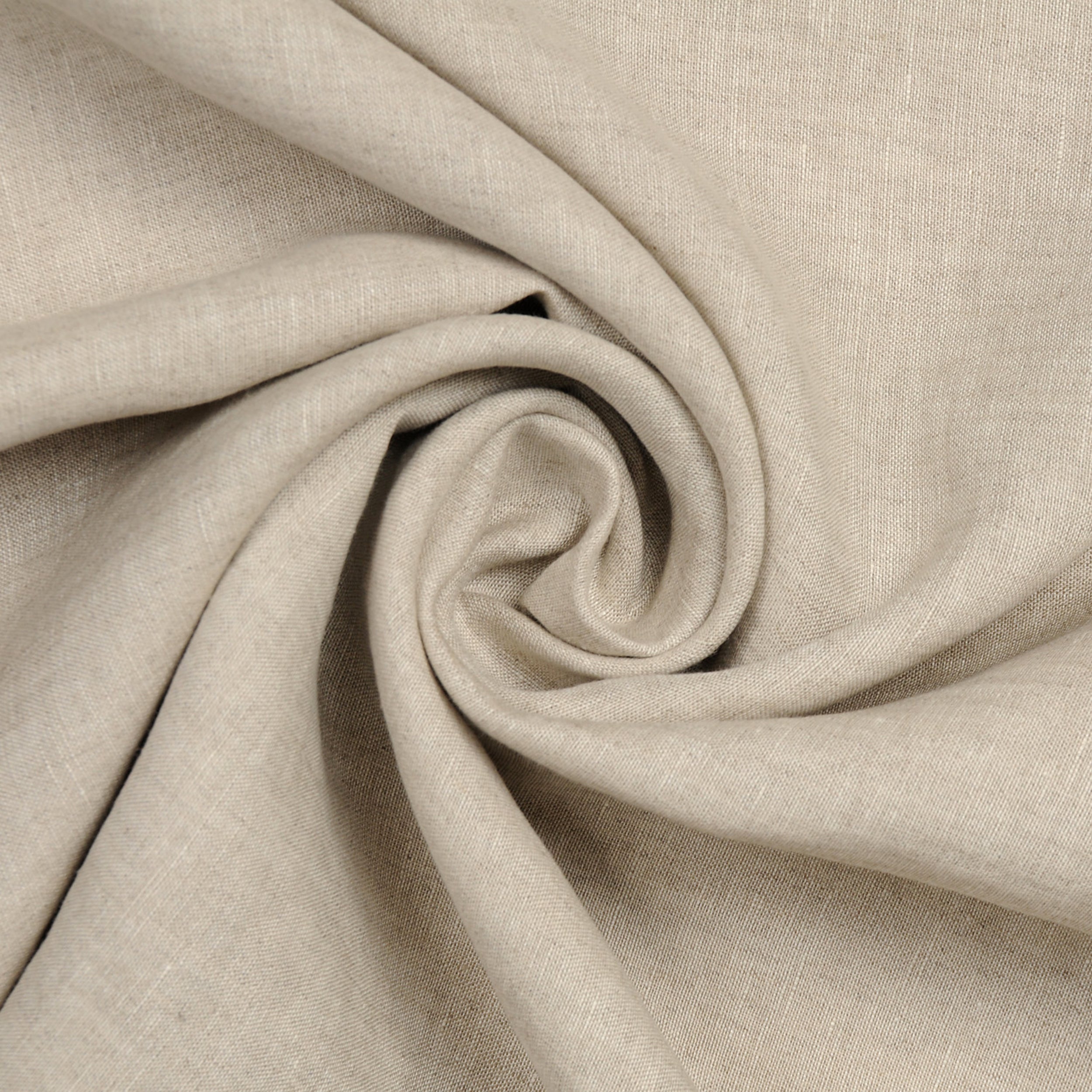 Komplet pościeli z lnem Linen 160x200 cm z dwiema poszewkami na poduszkę 70x80 cm beżowa