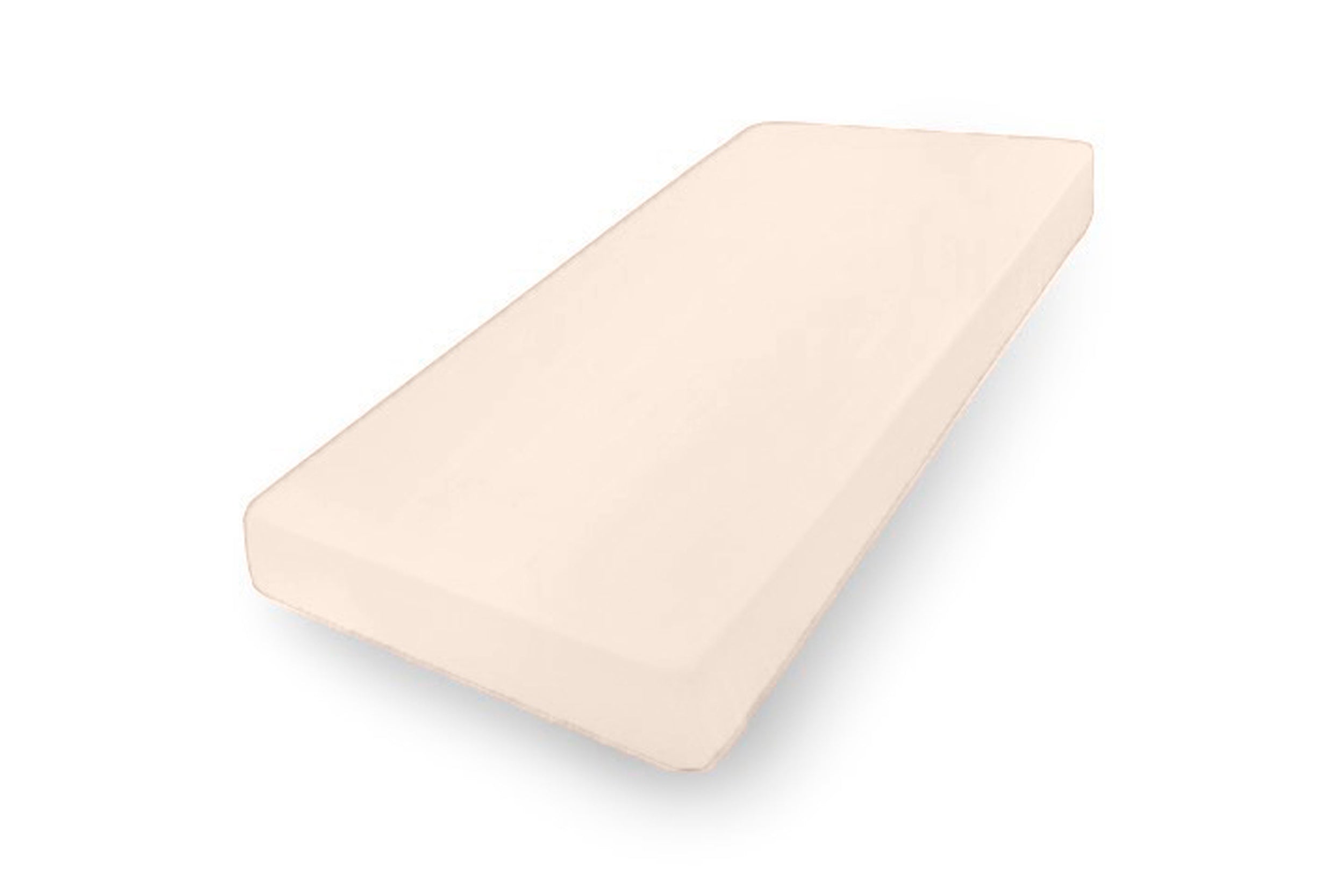 Prześcieradło jersey Herrent z gumą na materac 220x200 cm beżowe