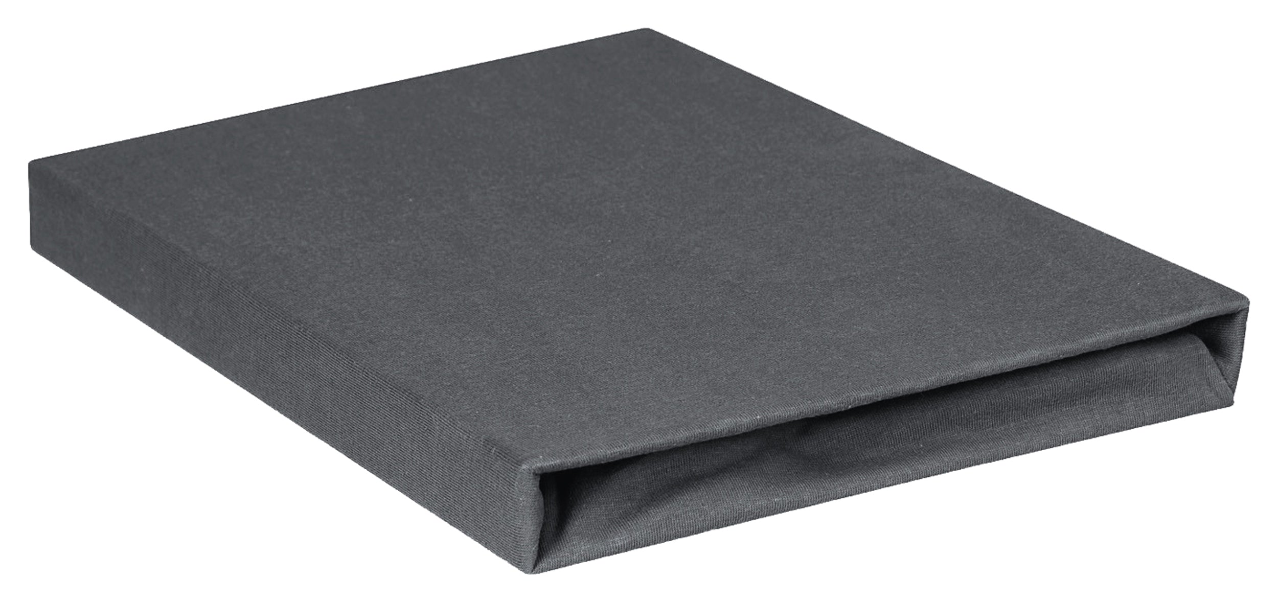 Prześcieradło jersey Herrent z gumą na materac 220x200 cm grafitowe