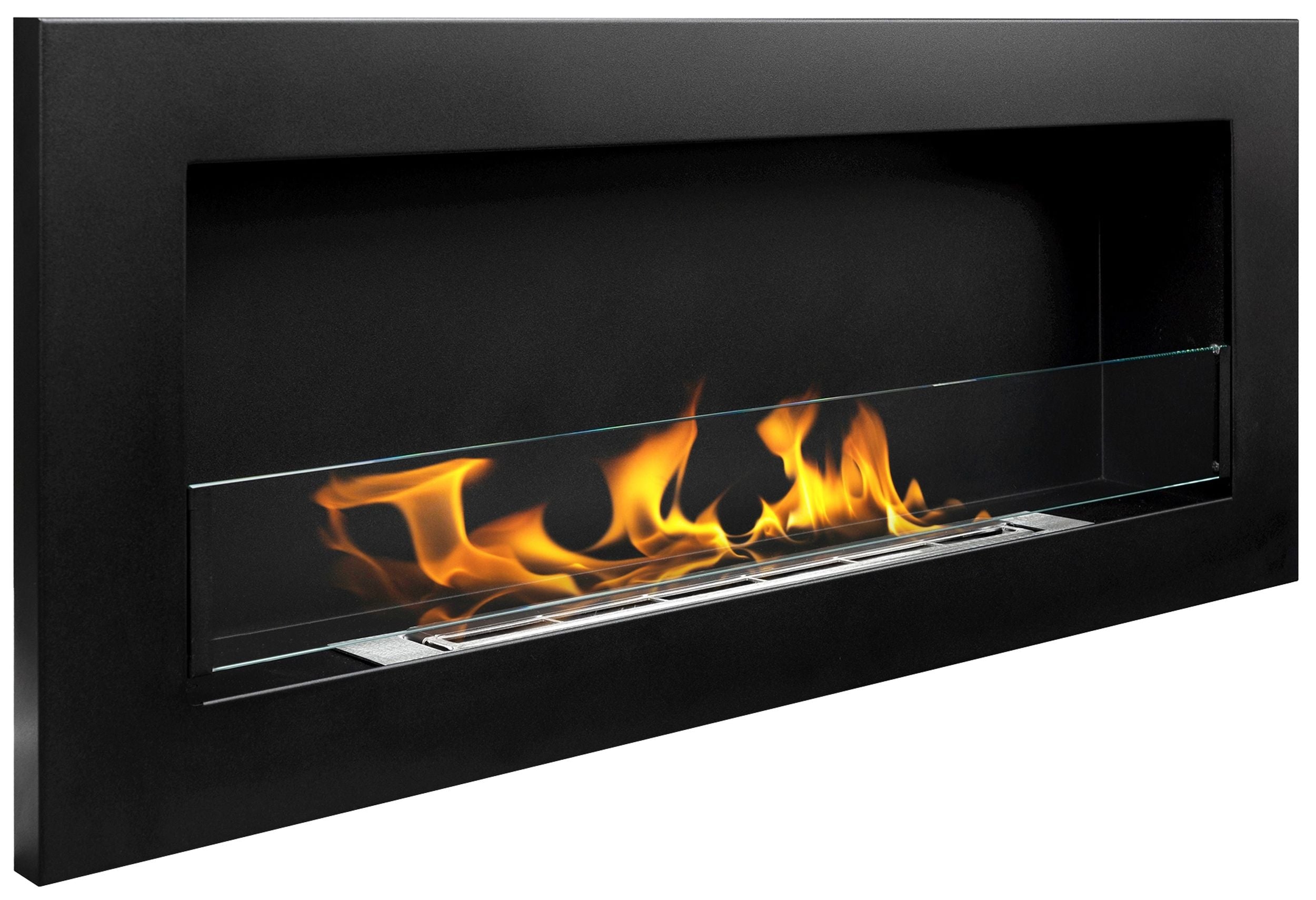 Biokominek Maltern 90x40 cm SLIM czarny strukturalny z certyfikatem TÜV