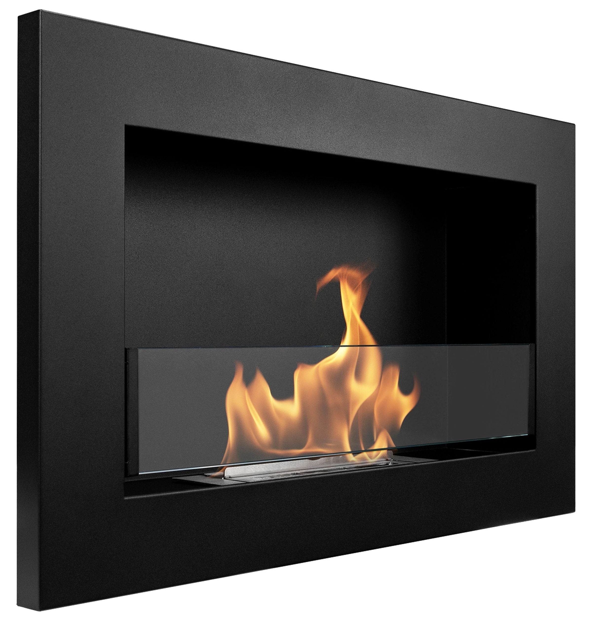Biokominek Maltern 65x40 cm SLIM czarny strukturalny z certyfikatem TÜV