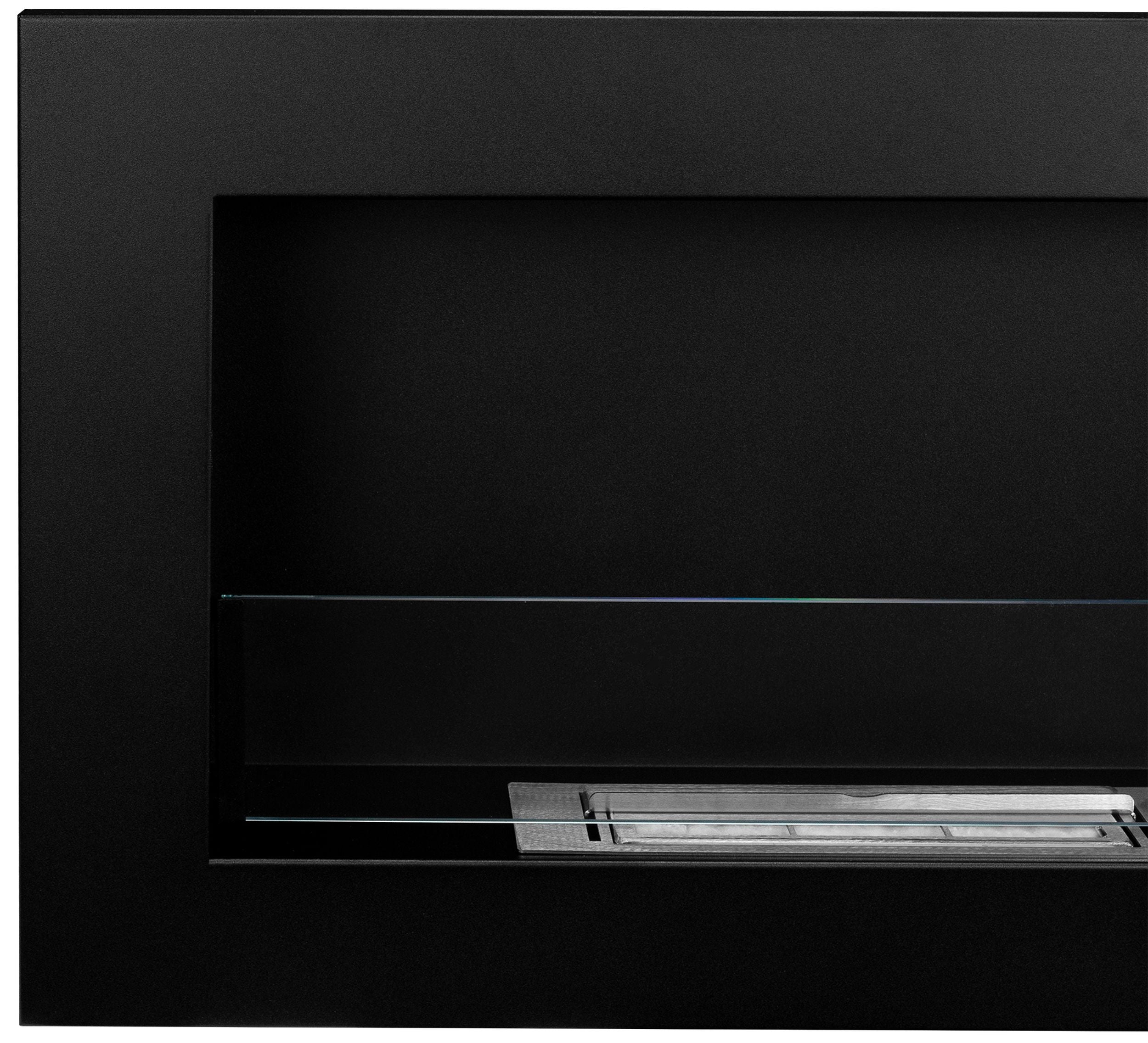 Biokominek Maltern 65x40 cm SLIM czarny strukturalny z certyfikatem TÜV