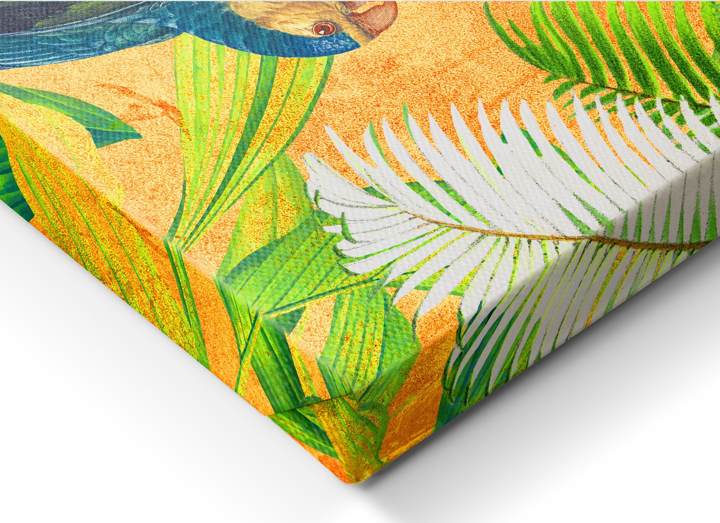 Obraz Orange Parrot 100x70 cm wielokolorowy