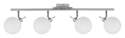 Lampa Sufitowa Ghost x4 srebrna G9