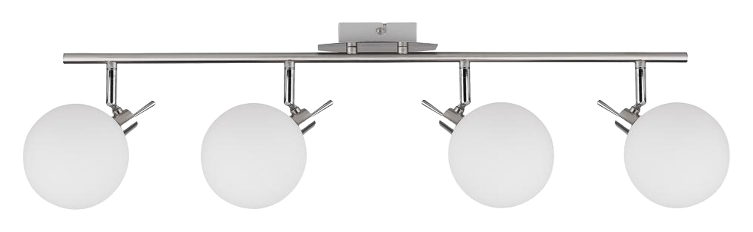 Lampa Sufitowa Ghost x4 srebrna G9
