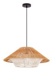 Lampa wisząca Africa 50 cm beżowa