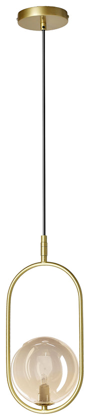 Lampa Wisząca Cordel złota G9