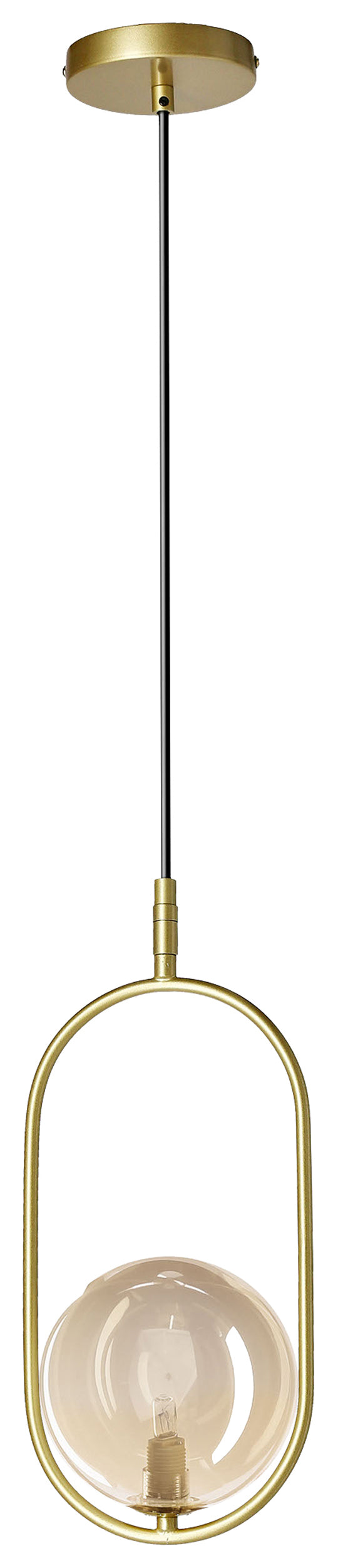 Lampa Wisząca Cordel złota G9