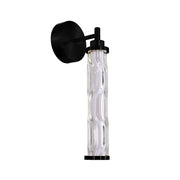 Kinkiet LED Corte czarny matowy 3000K 10W z bezbarwnym kloszem