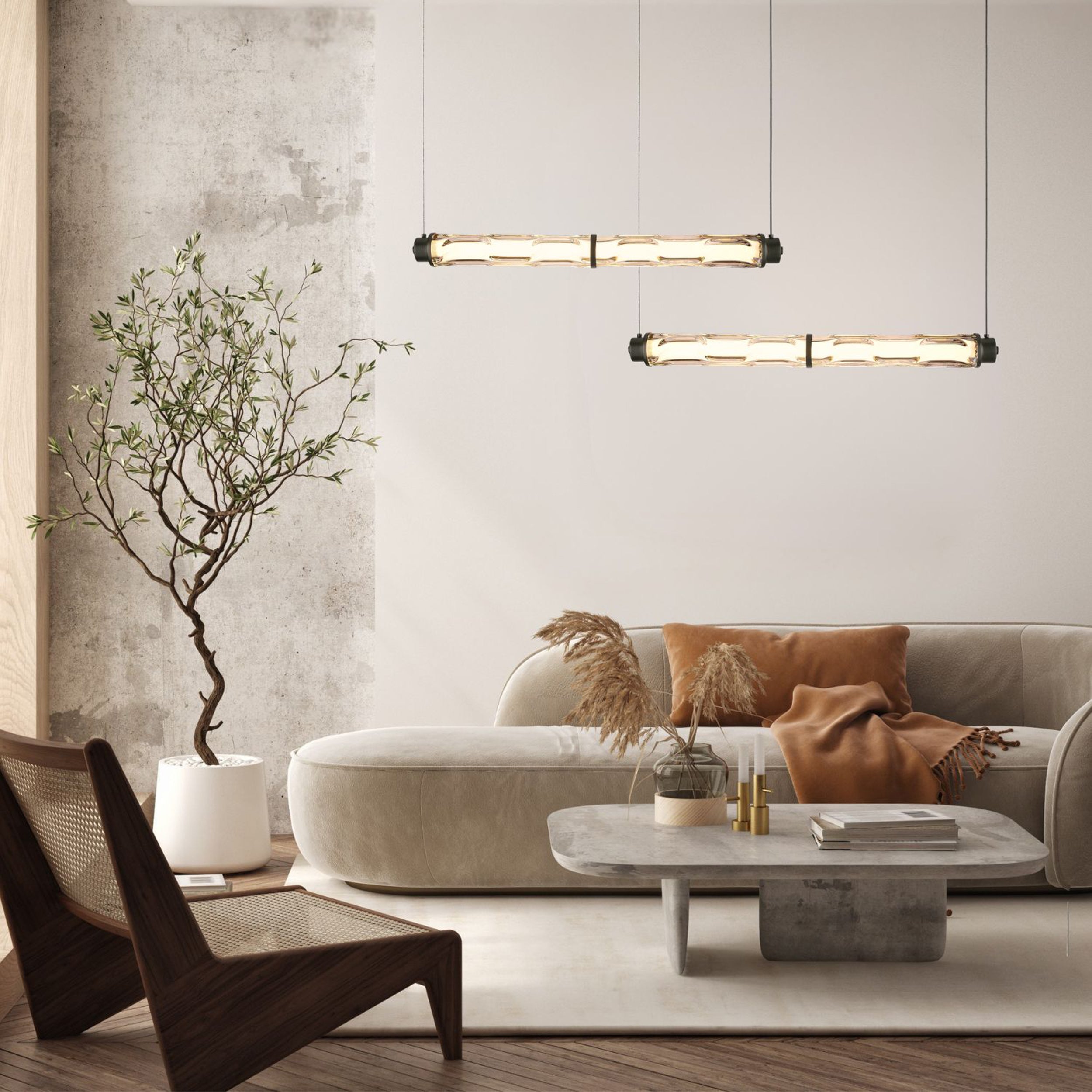 Lampa wisząca LED Corte czarna matowa 3000K 18W z bezbarwnym kloszem
