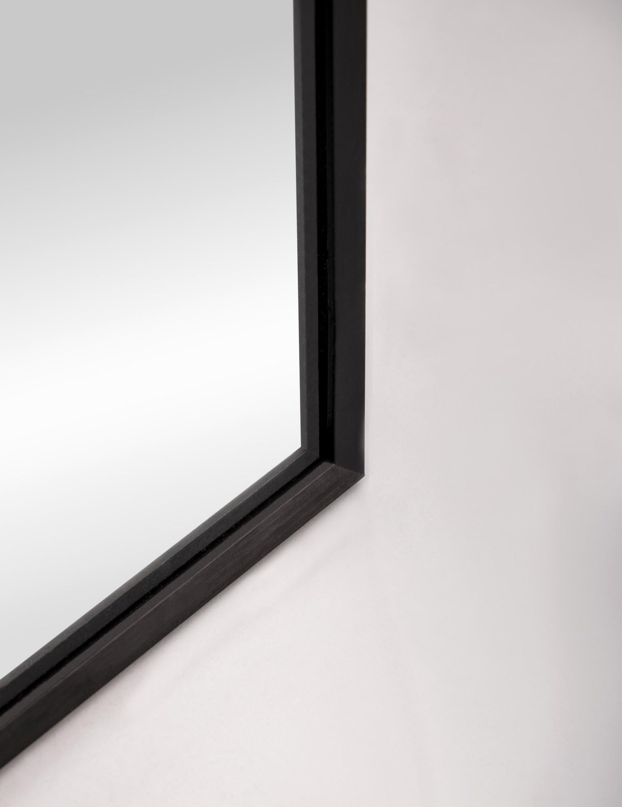 Lustro ścienne Curio 120x60 cm czarne