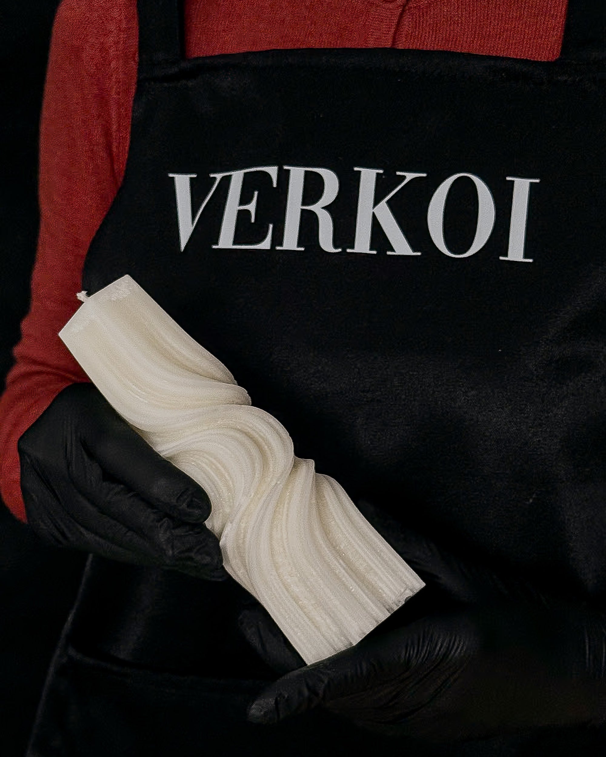 Świeca z wosku palmowego Della Krem 310 g