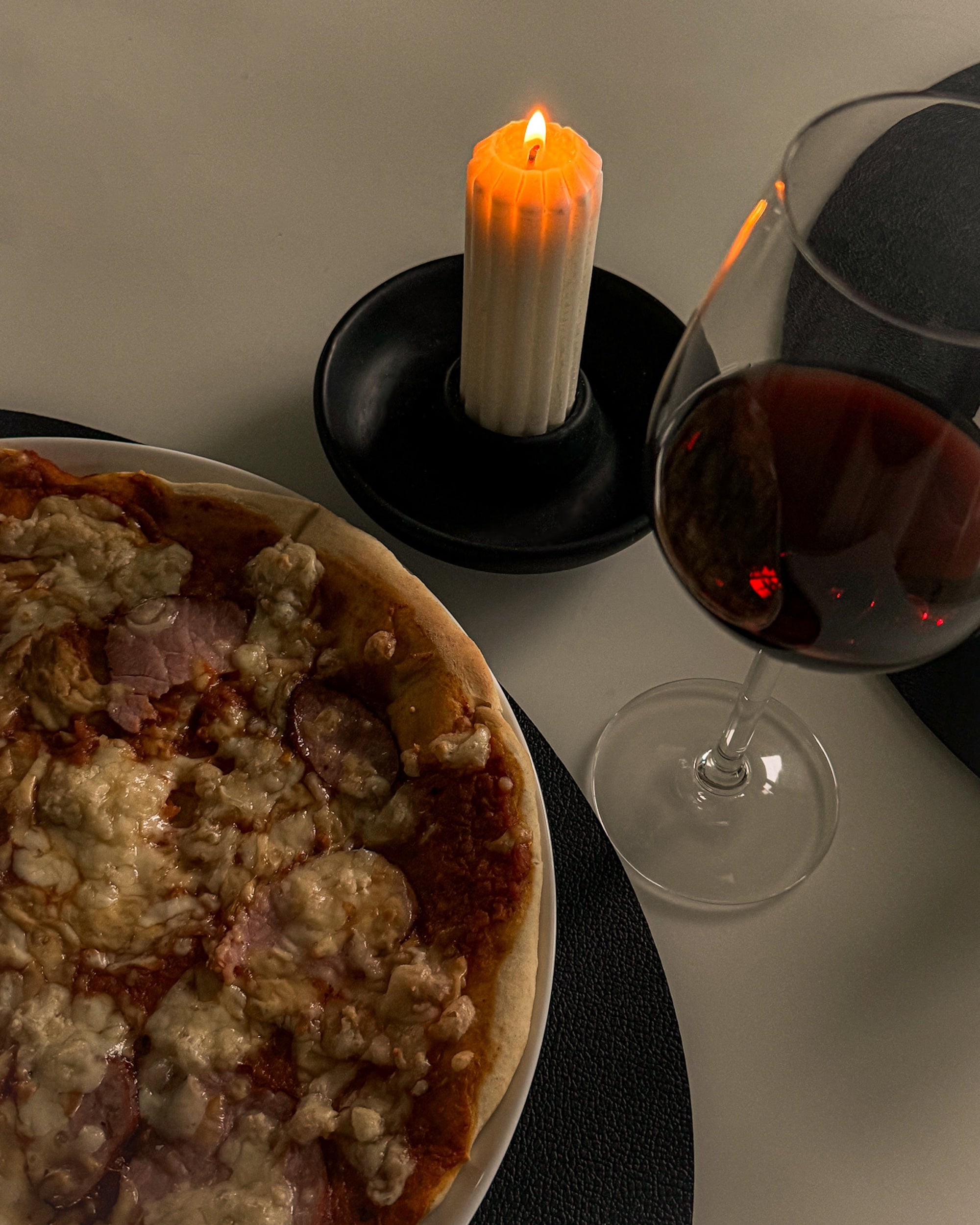 Świeca z wosku palmowego Simple Średnia 100 g