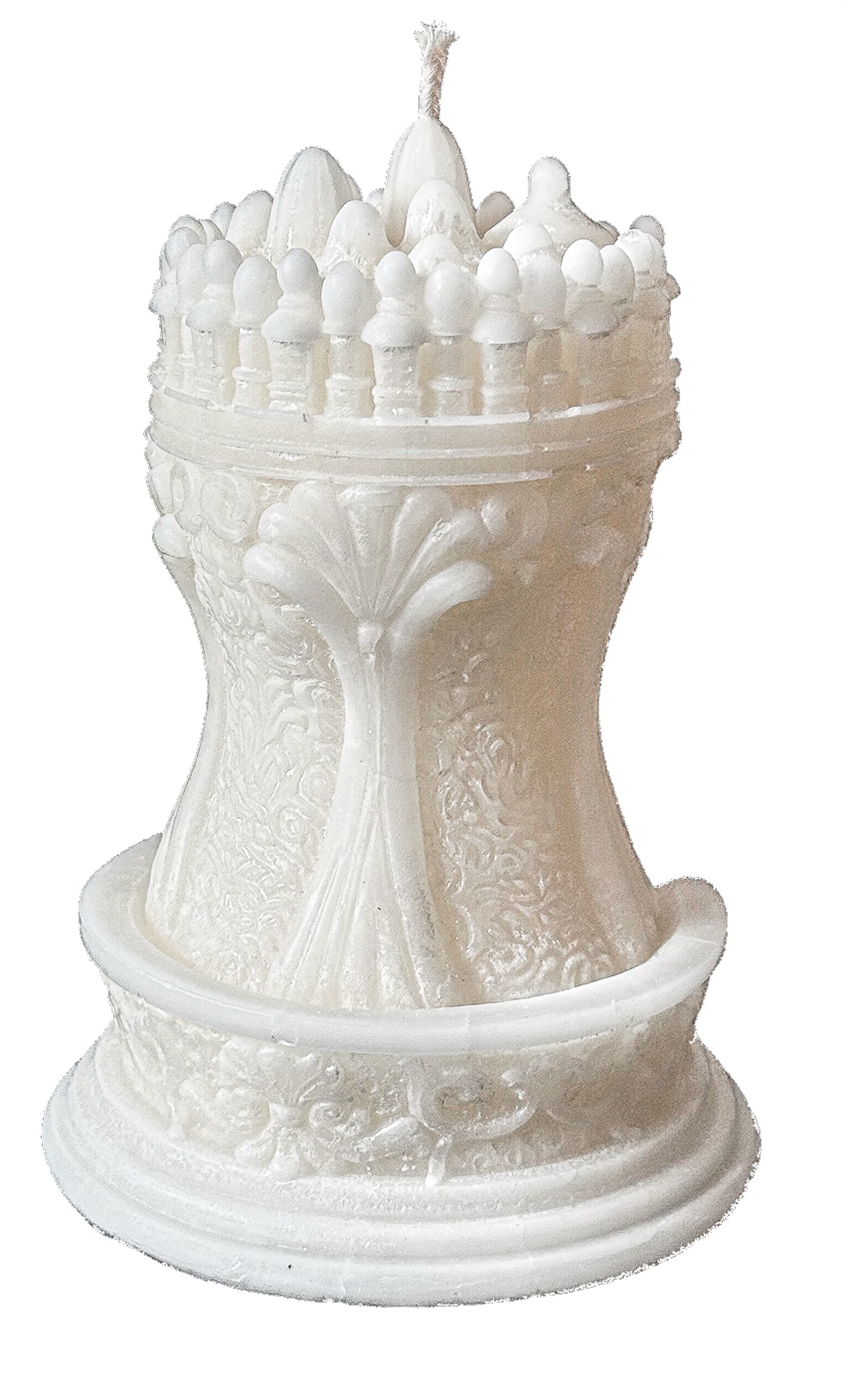 Świeca z wosku palmowego Chess Tower 475 g