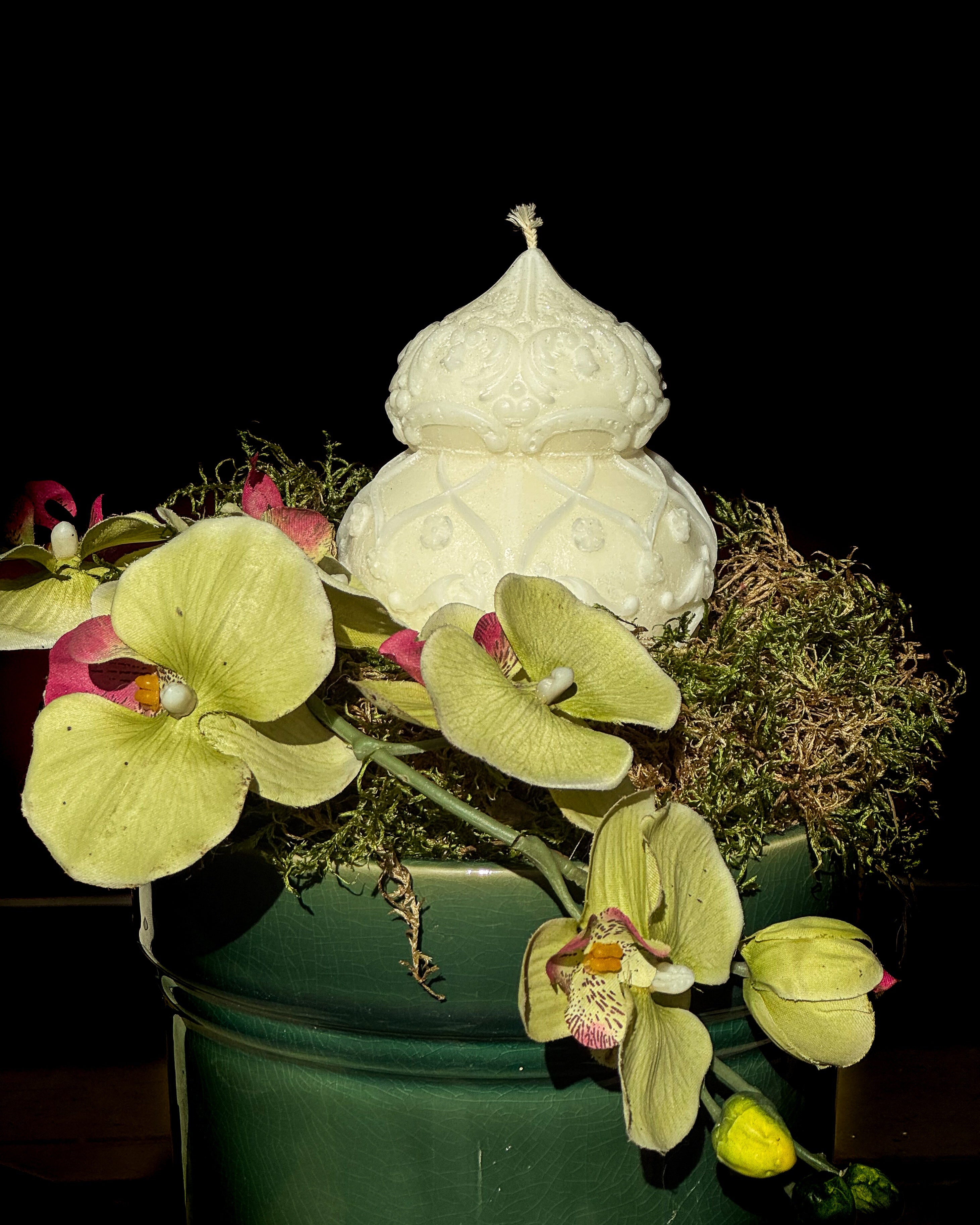 Świeca z wosku palmowego Baroque 480 g