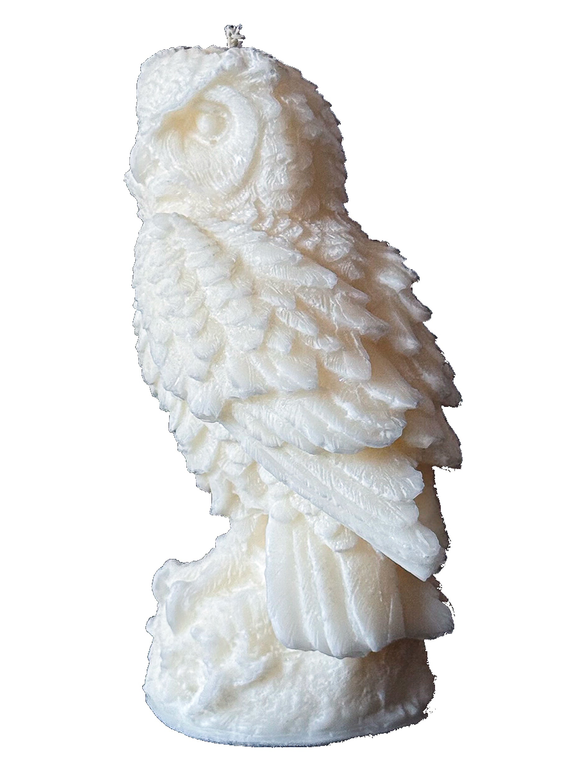 Świeca z wosku palmowego Owl Statue 350 g