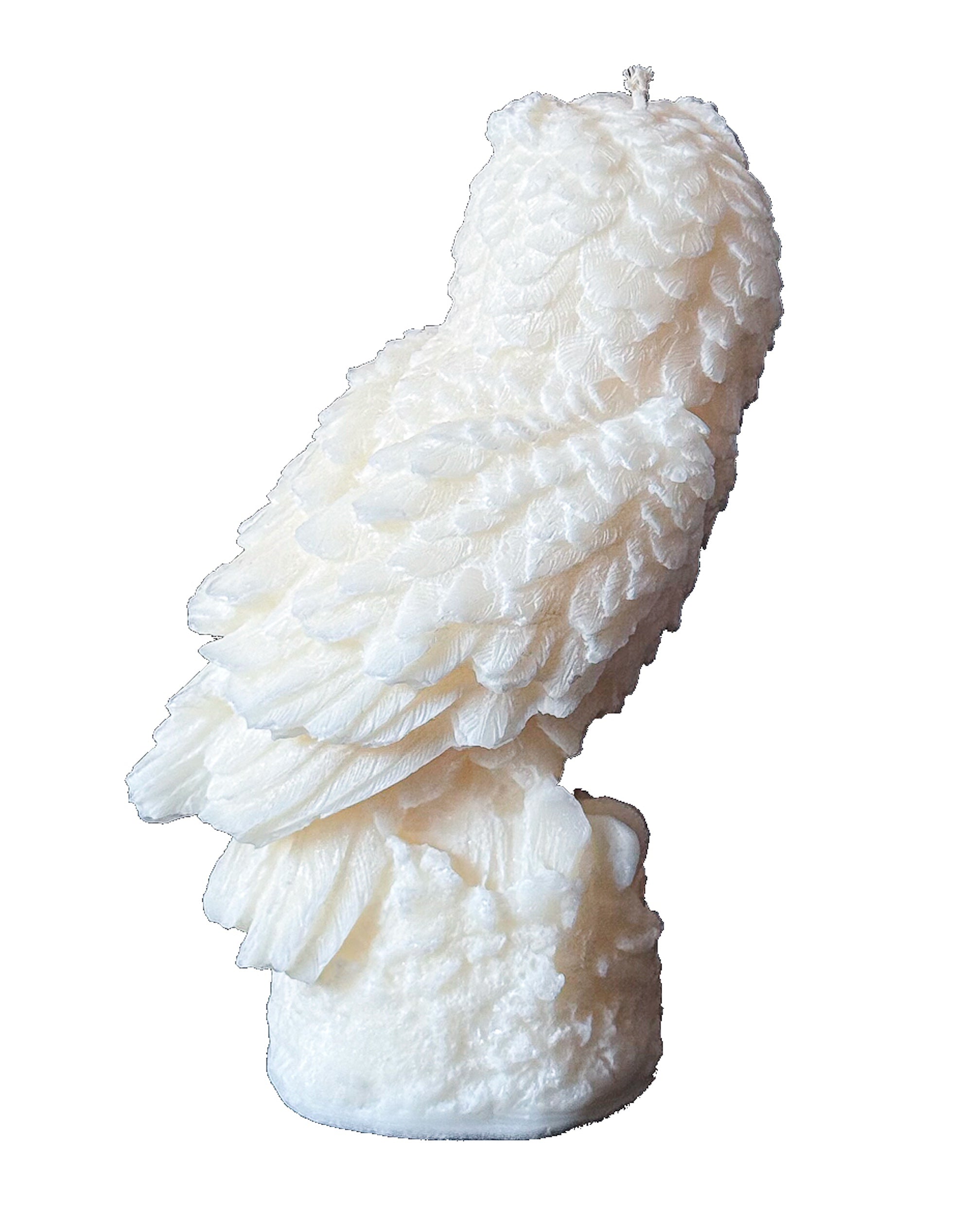 Świeca z wosku palmowego Owl Statue 350 g