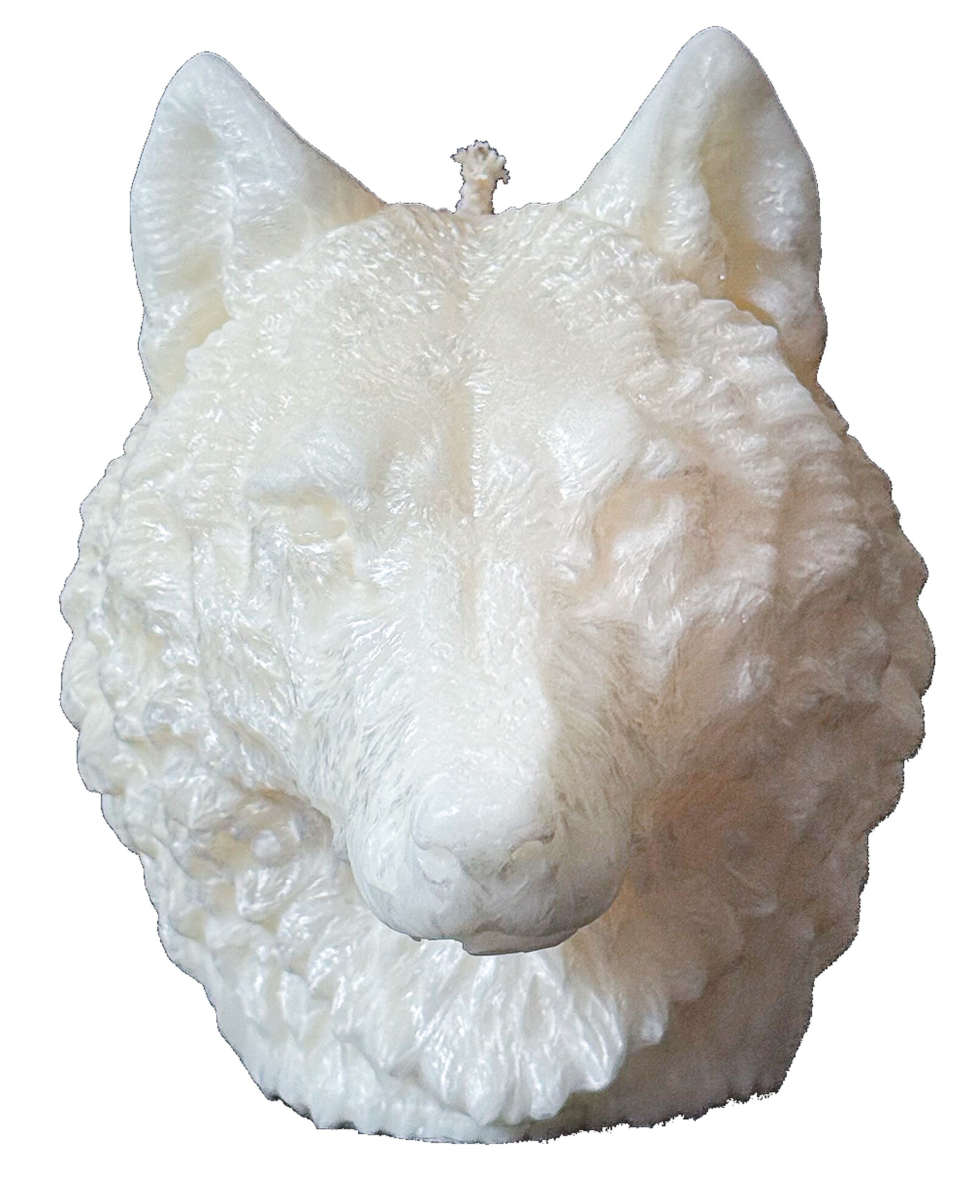 Świeca z wosku palmowego Wolf Head 600 g