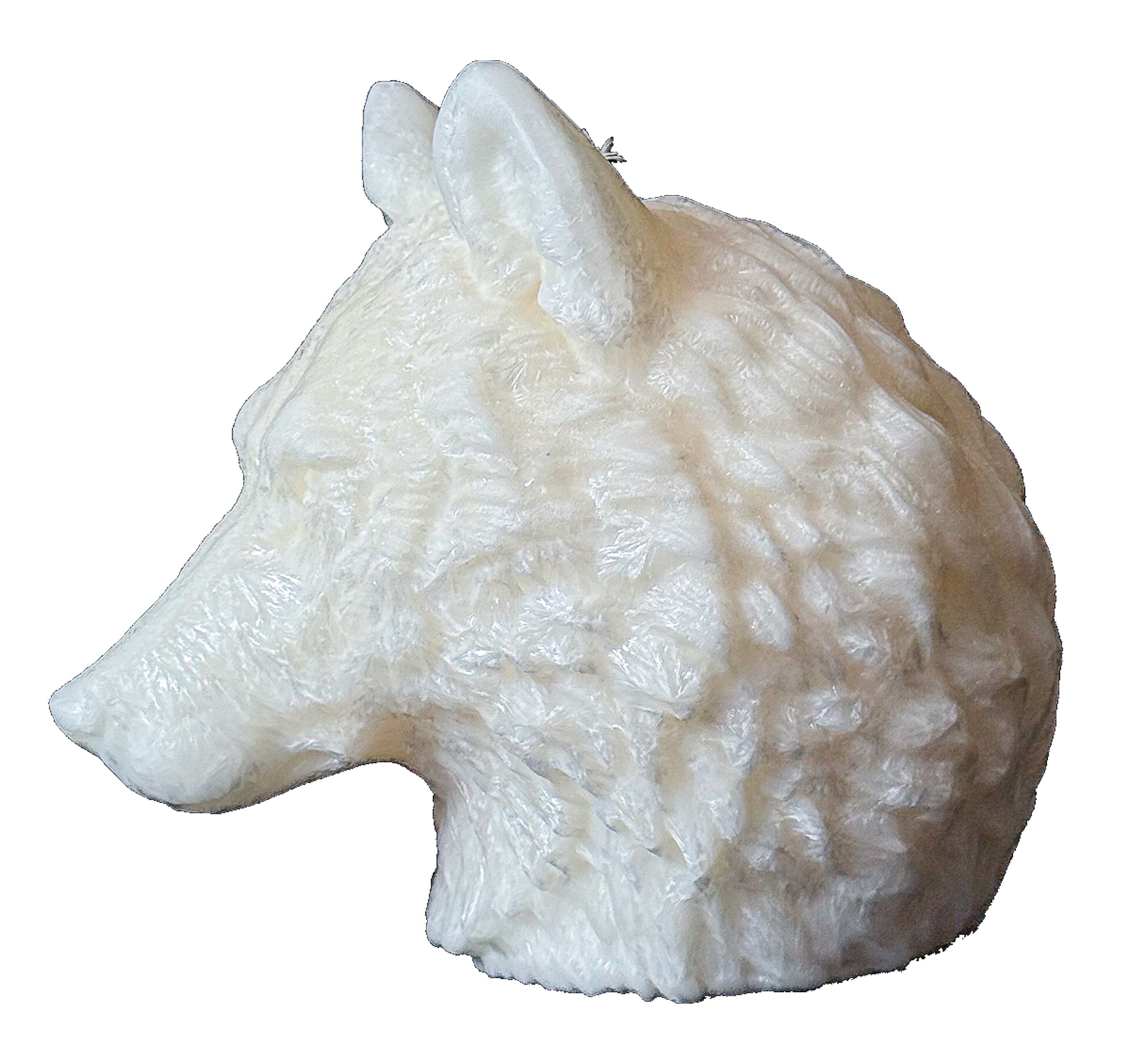 Świeca z wosku palmowego Wolf Head 600 g