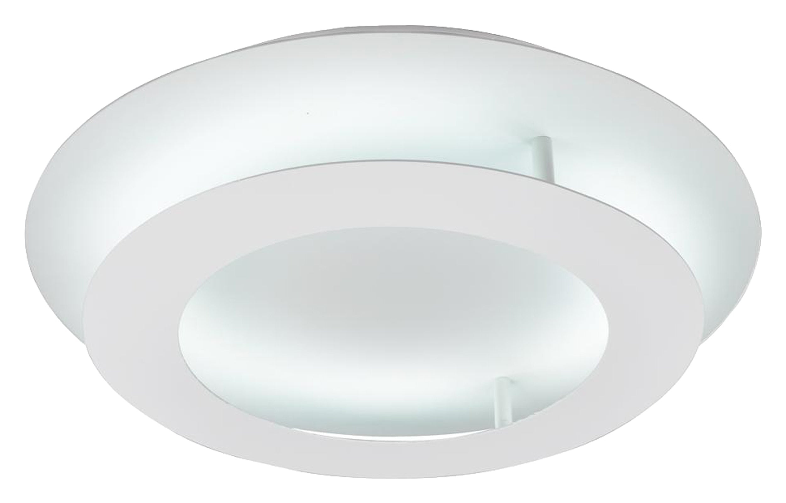 Plafon LED Merle 40 cm biały