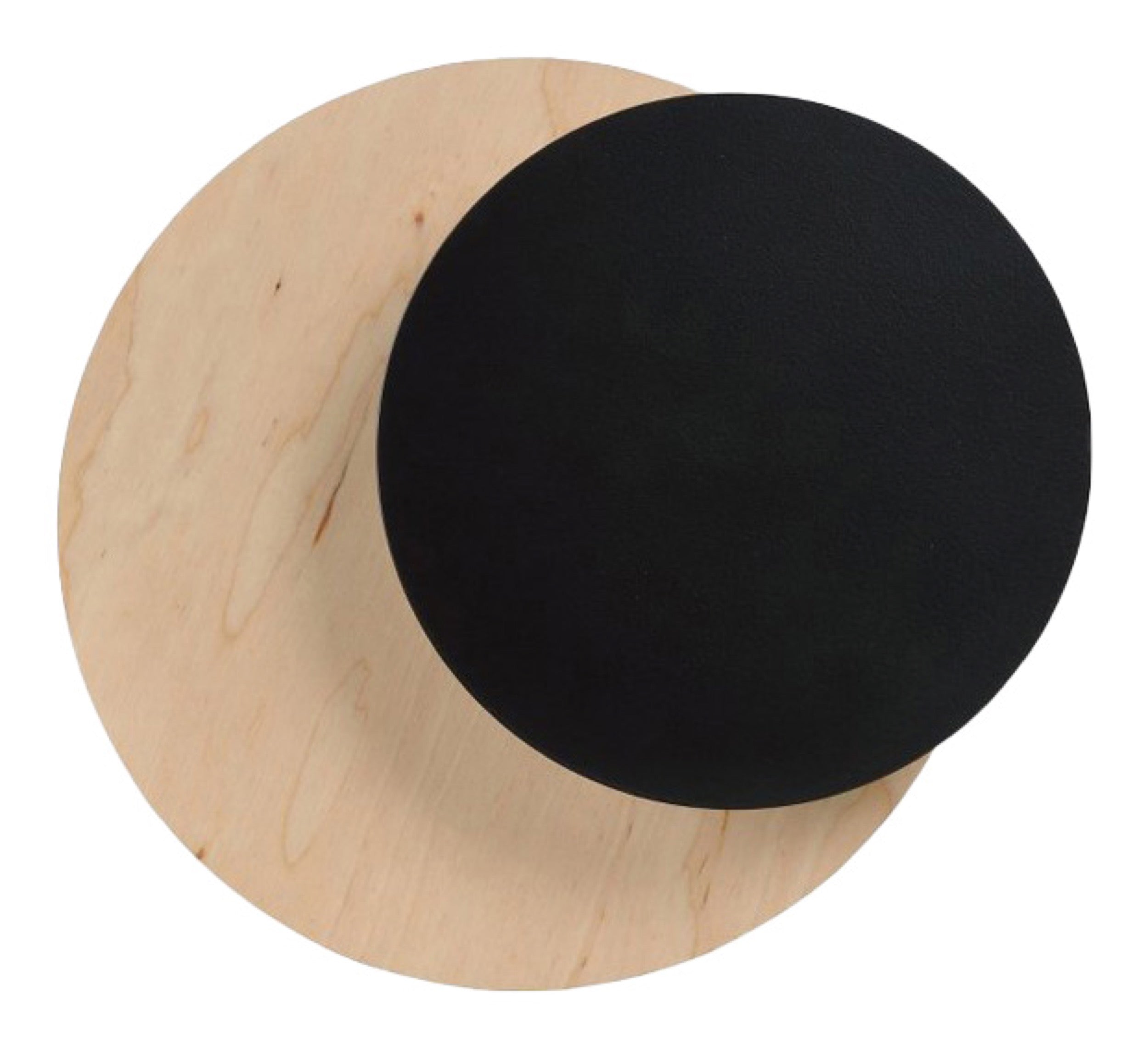 Kinkiet ścienny Circle II czarny
