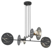 Lampa sufitowa Xotic x4 czarna