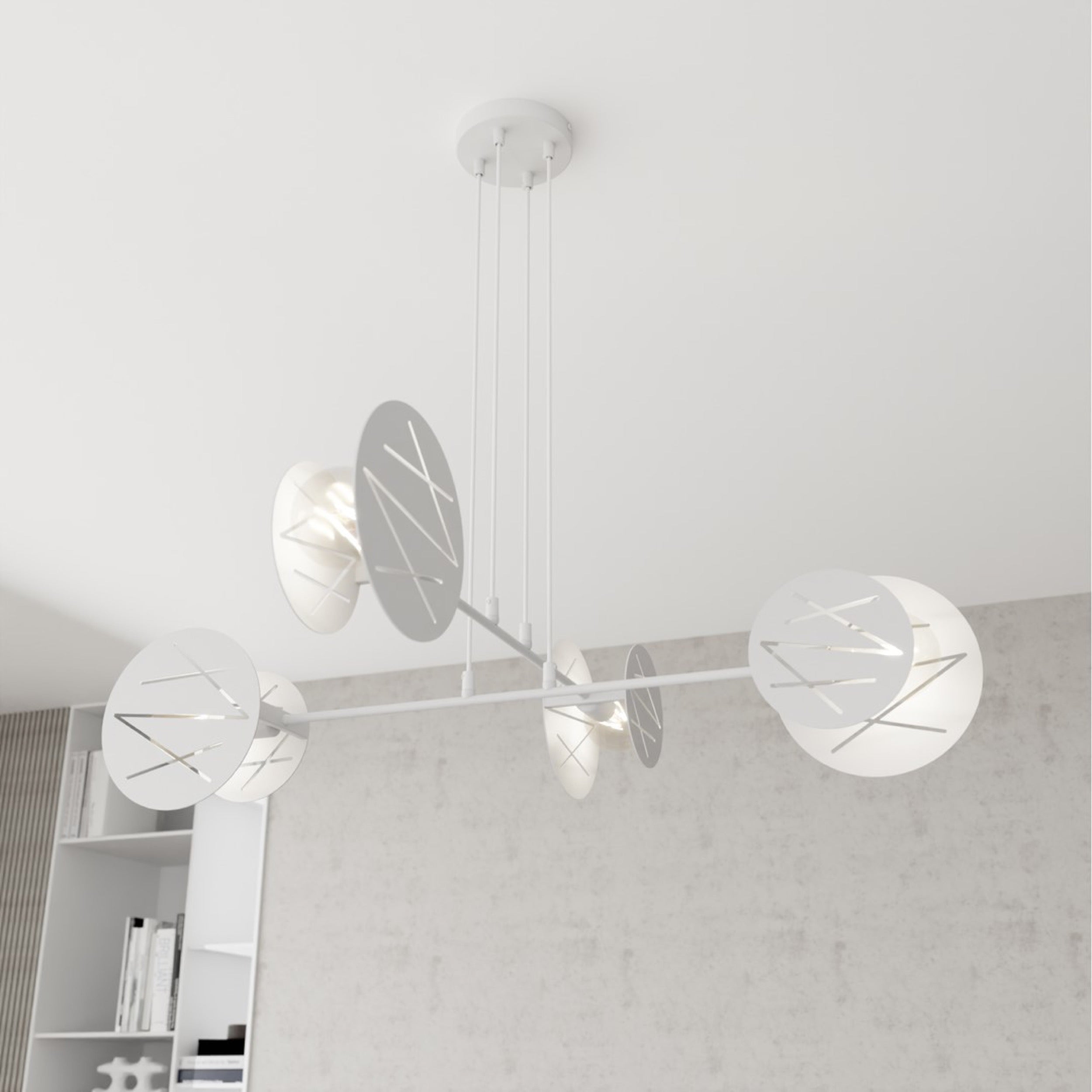 Lampa sufitowa Xotic x4 biała