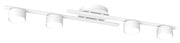 Lampa sufitowa Fragment x4 biała