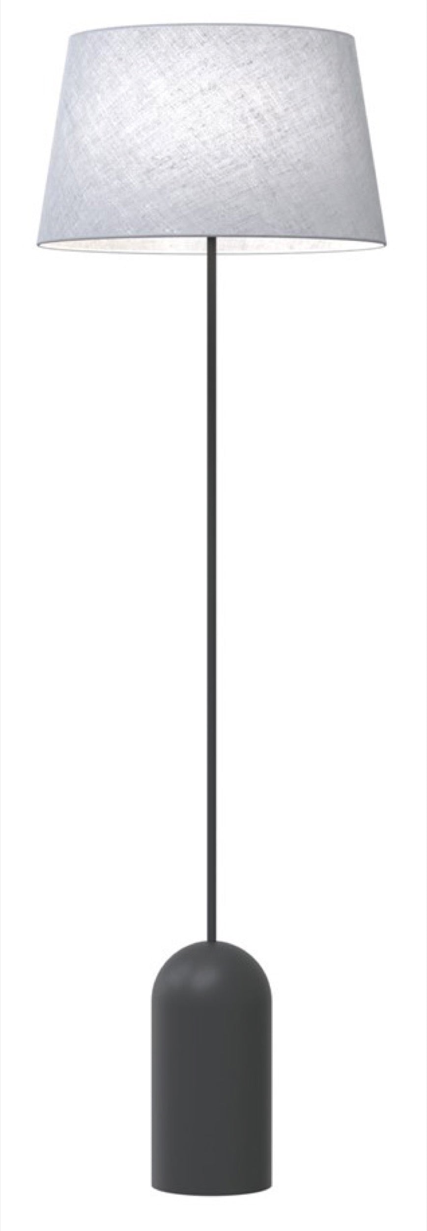 Lampa podłogowa Pearl szara