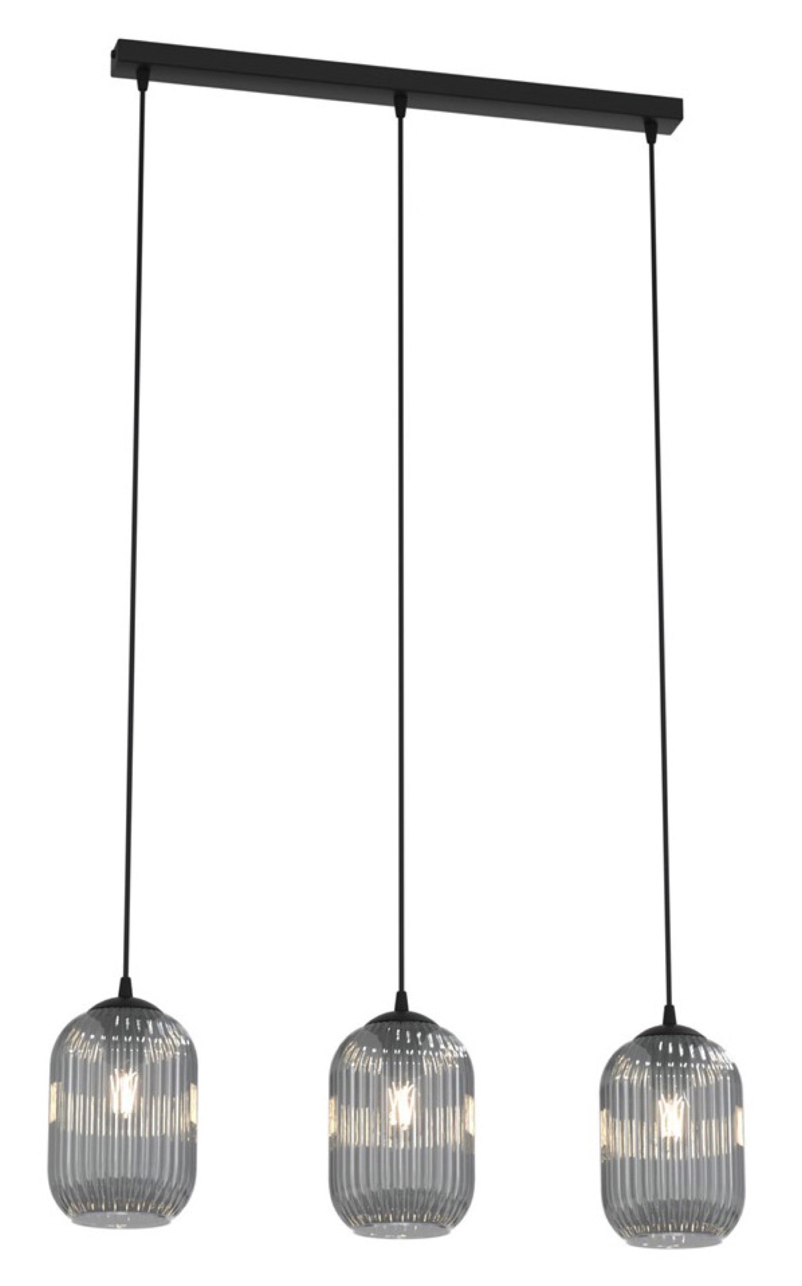 Lampa sufitowa Verdi I x3 czarna