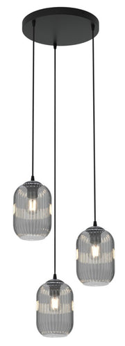 Lampa sufitowa Verdi II x3 czarna