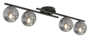 Lampa sufitowa Kairo x4 czarna