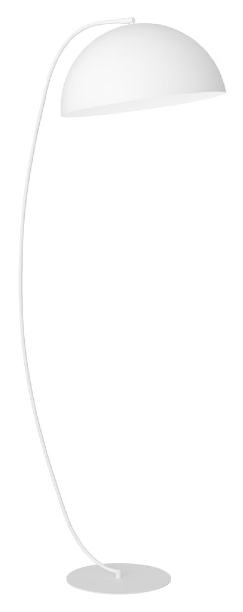 Lampa podłogowa Arcos biała