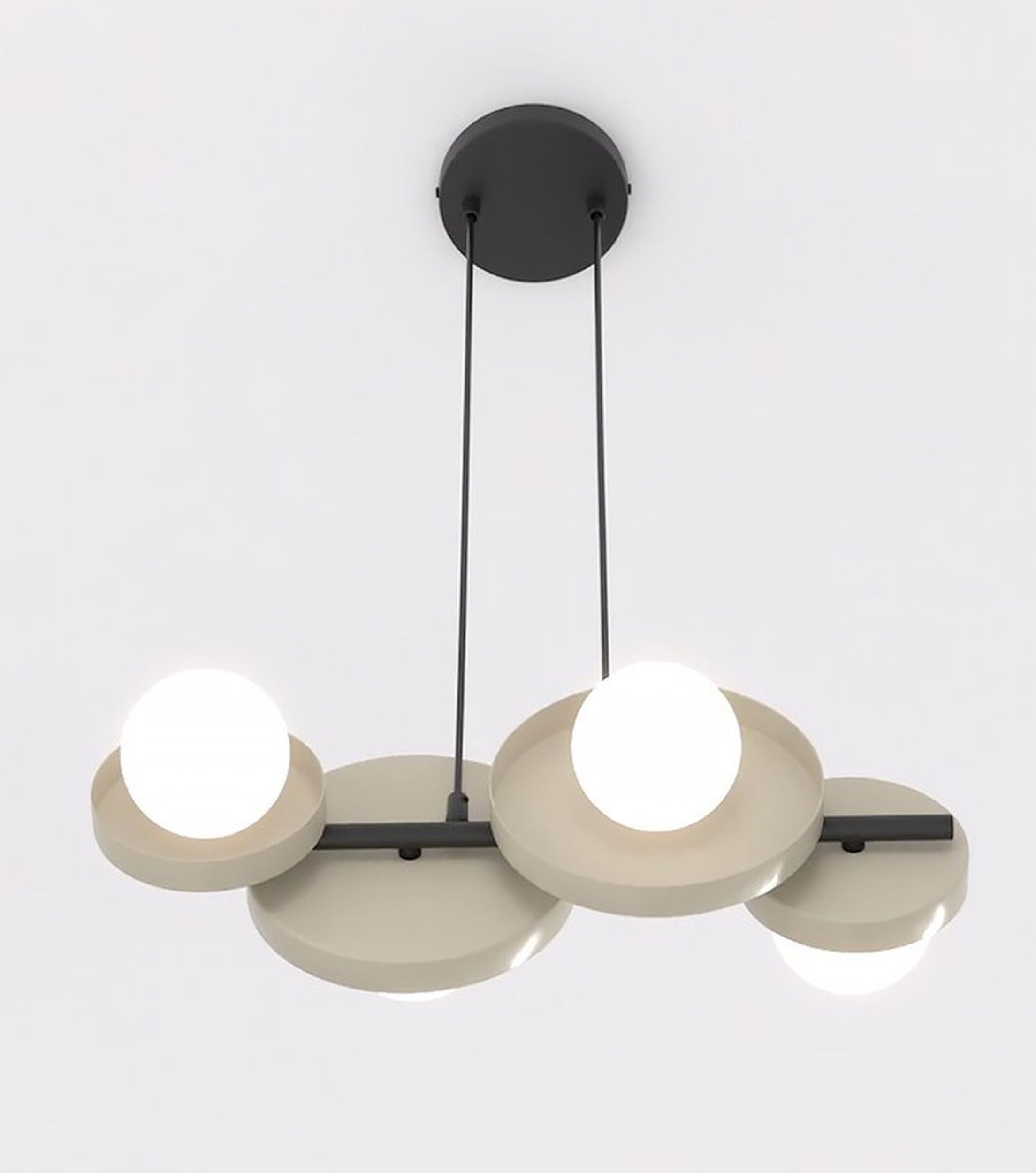Lampa wisząca Model x4 mokka