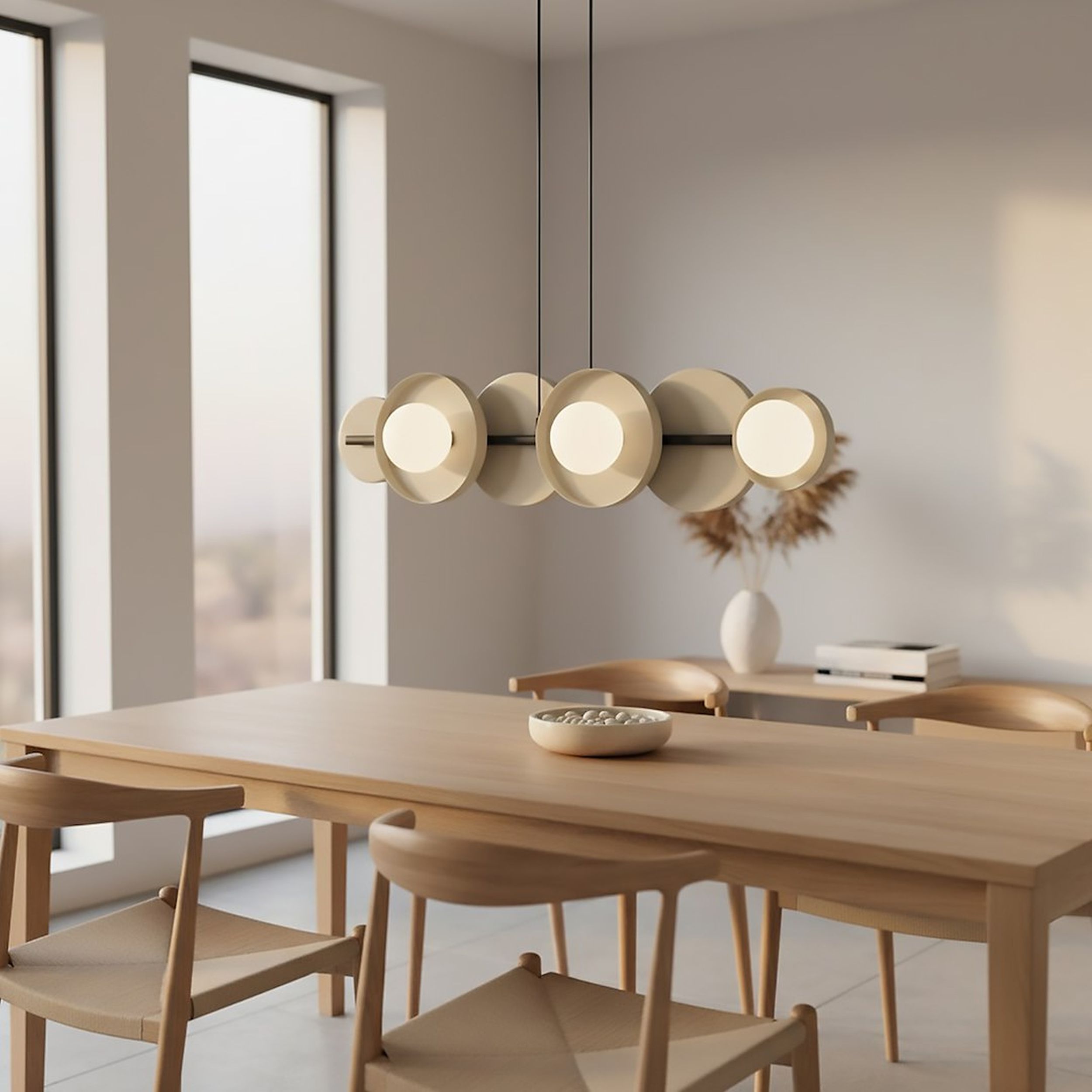 Lampa wisząca Model x6 mokka