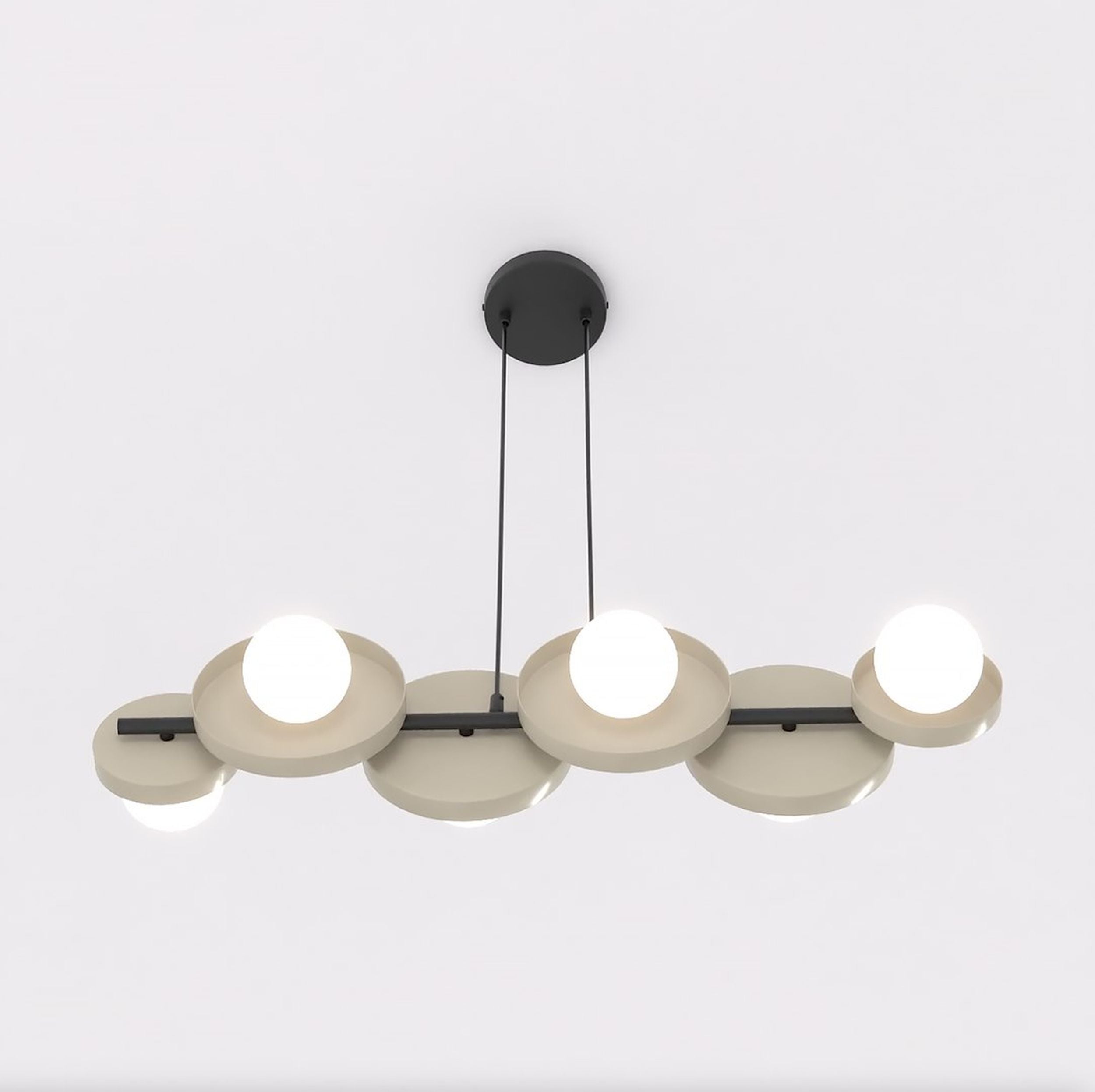 Lampa wisząca Model x6 mokka