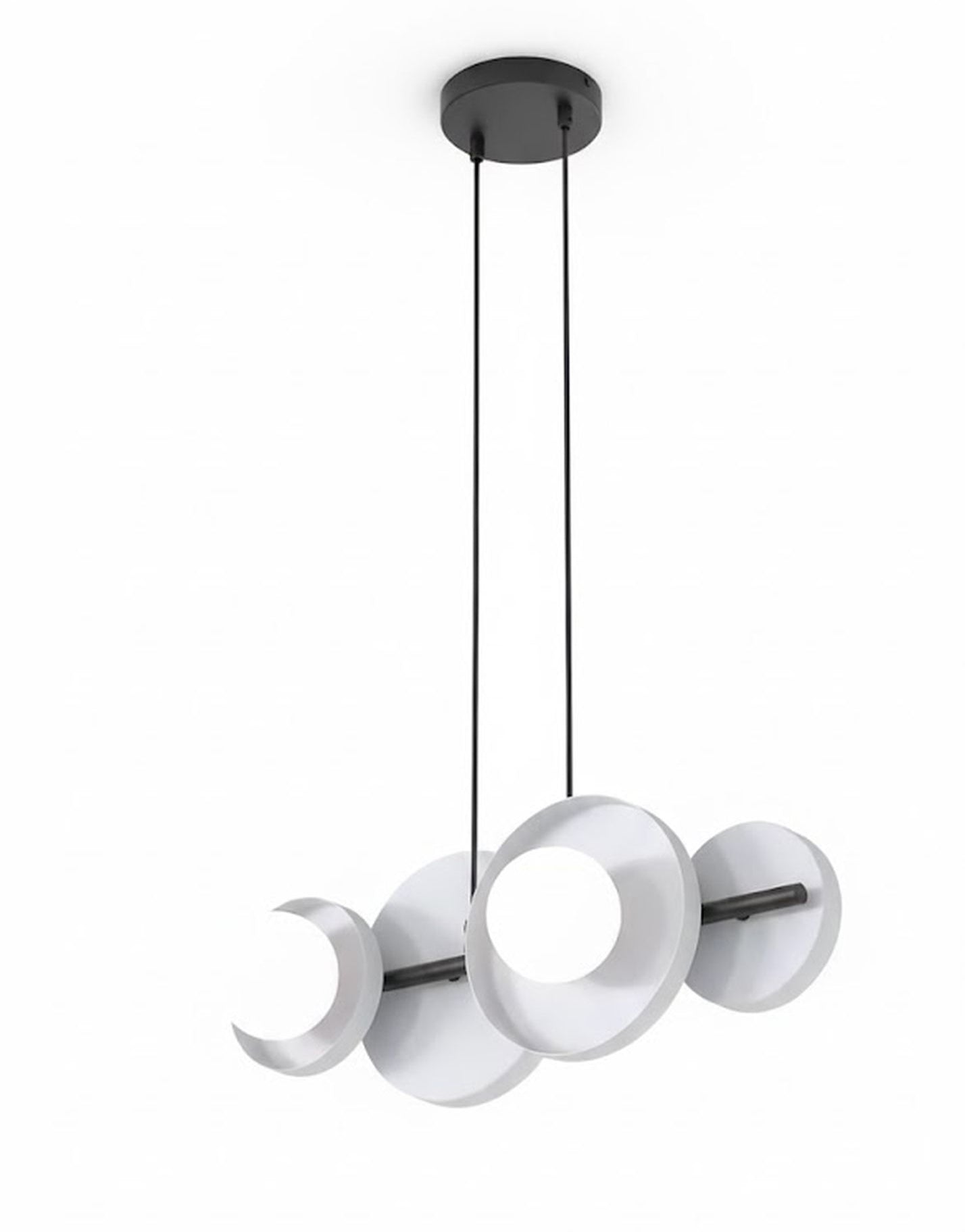 Lampa wisząca Model x4 ciepły szary