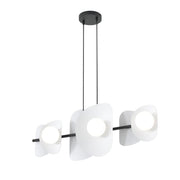 Lampa wisząca Elementi x6 ciepły szary