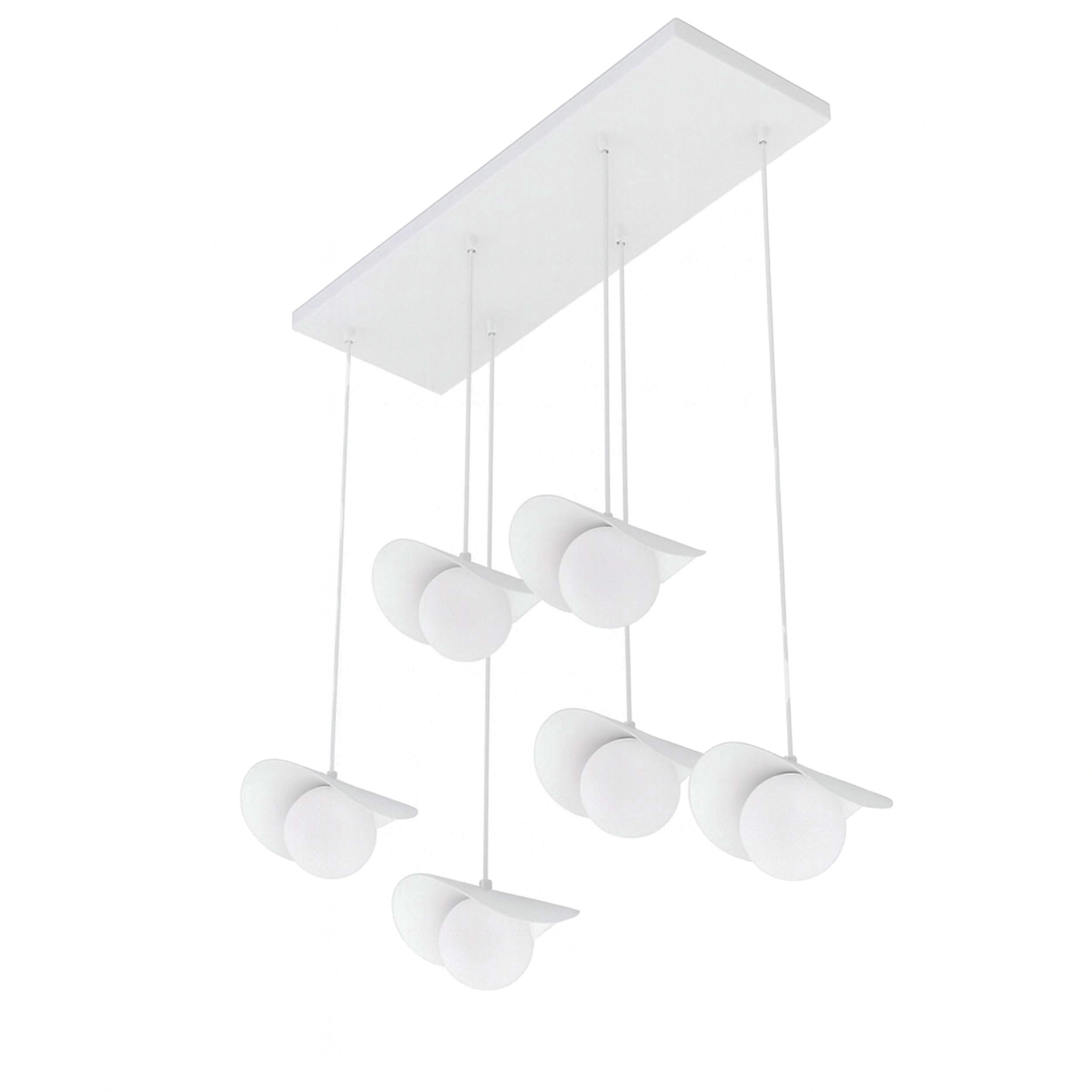 Lampa wisząca Ritual x6 biała