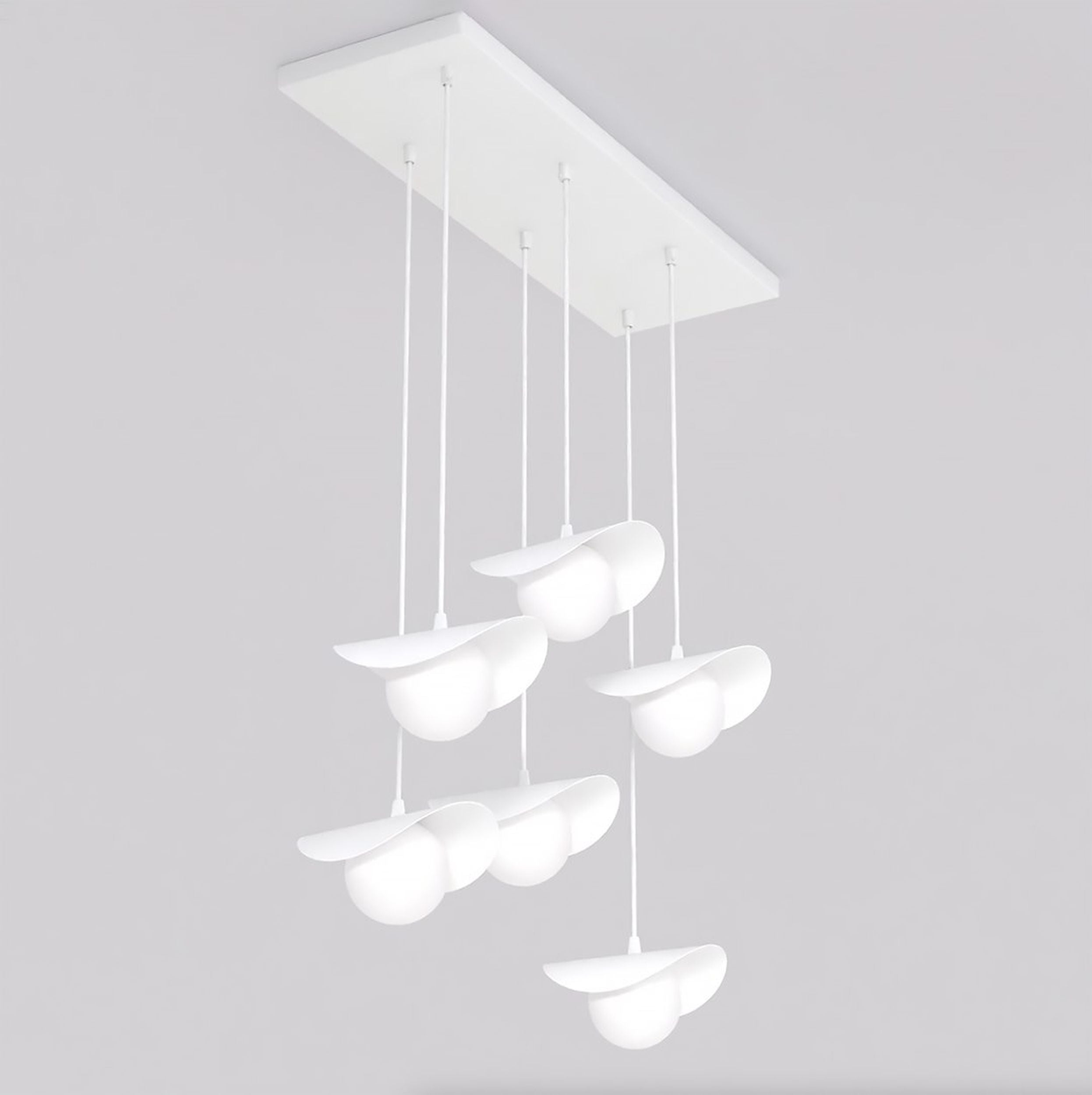 Lampa wisząca Ritual x6 biała