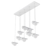 Lampa wisząca Ritual x9 biała