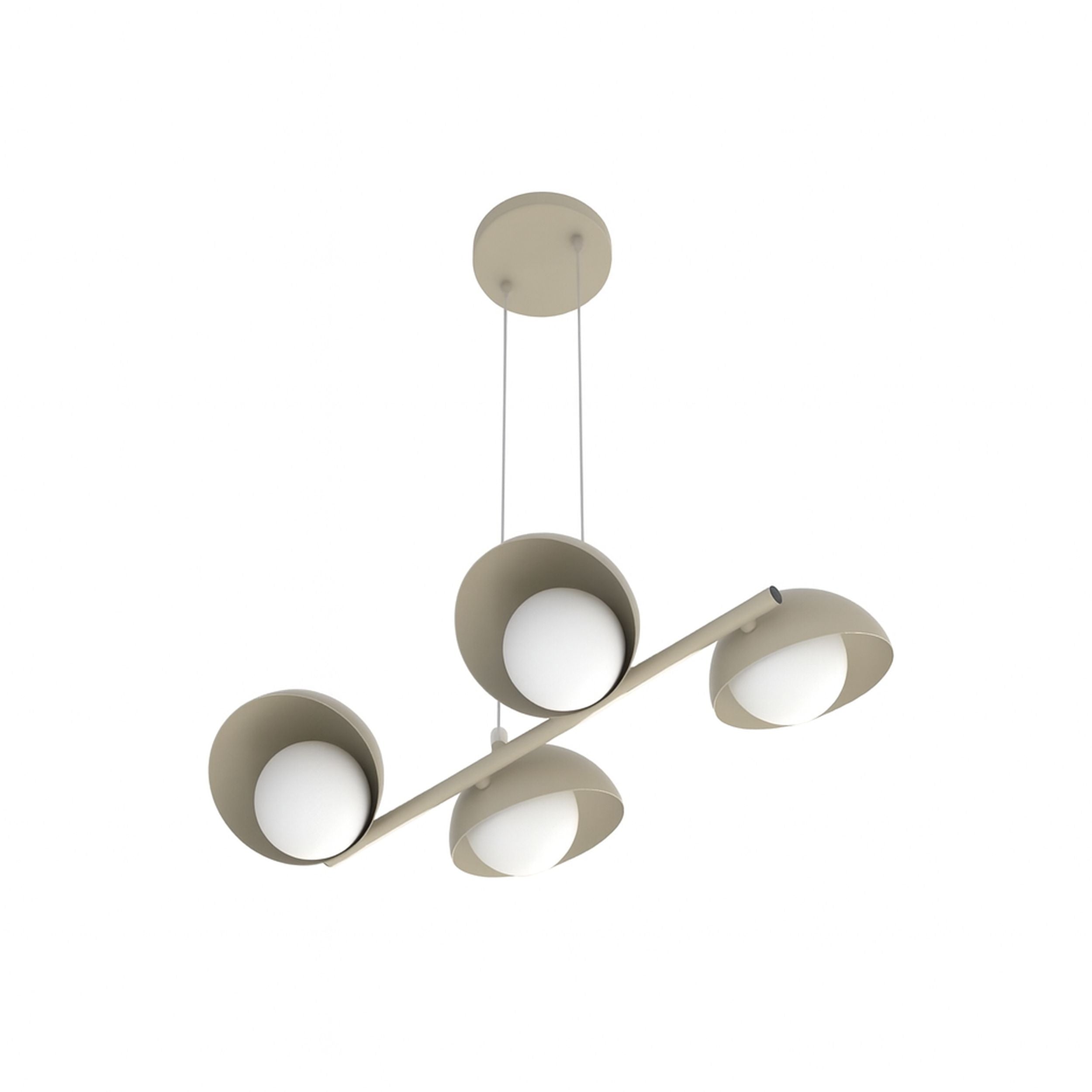 Lampa wisząca Boom x4 mokka