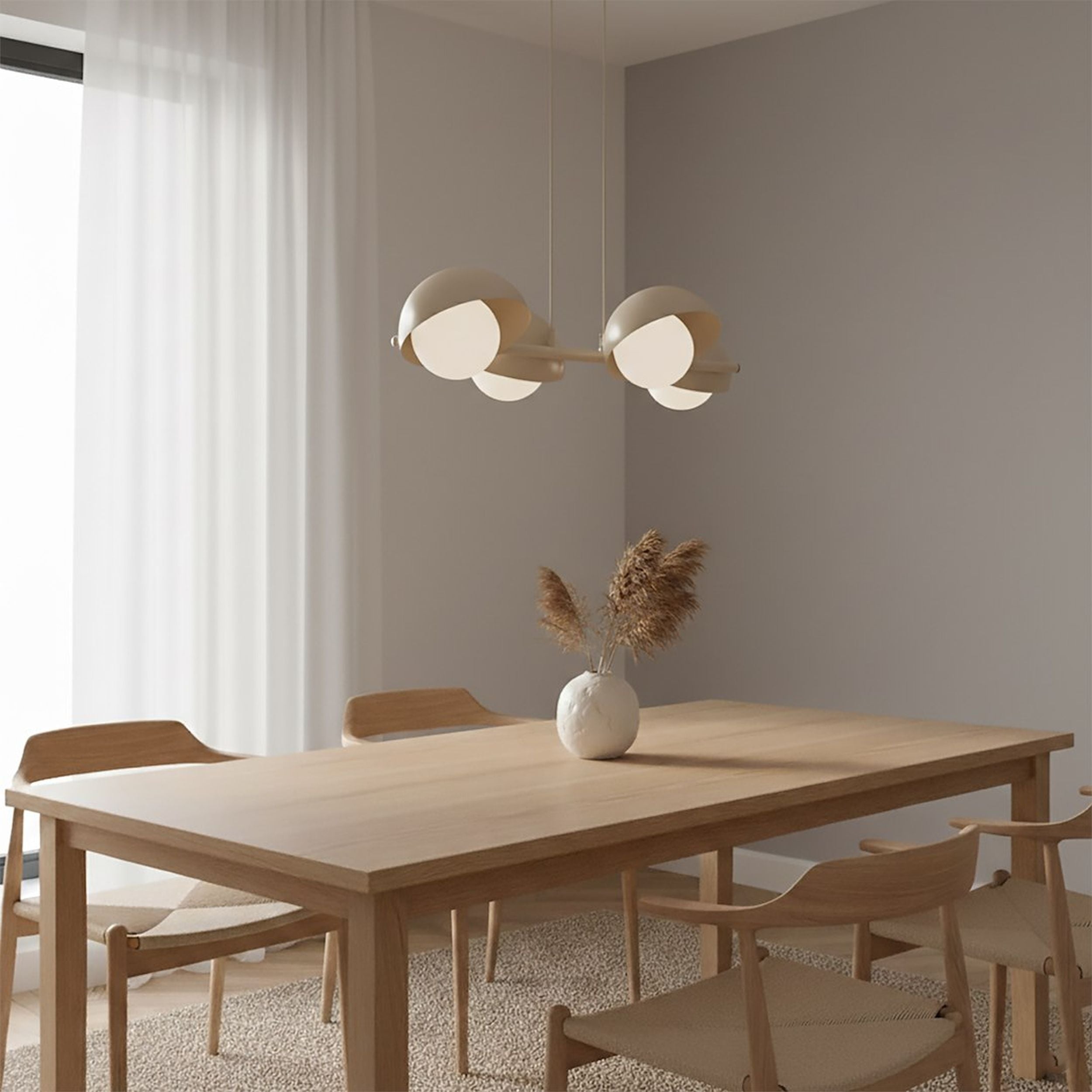 Lampa wisząca Boom x4 mokka