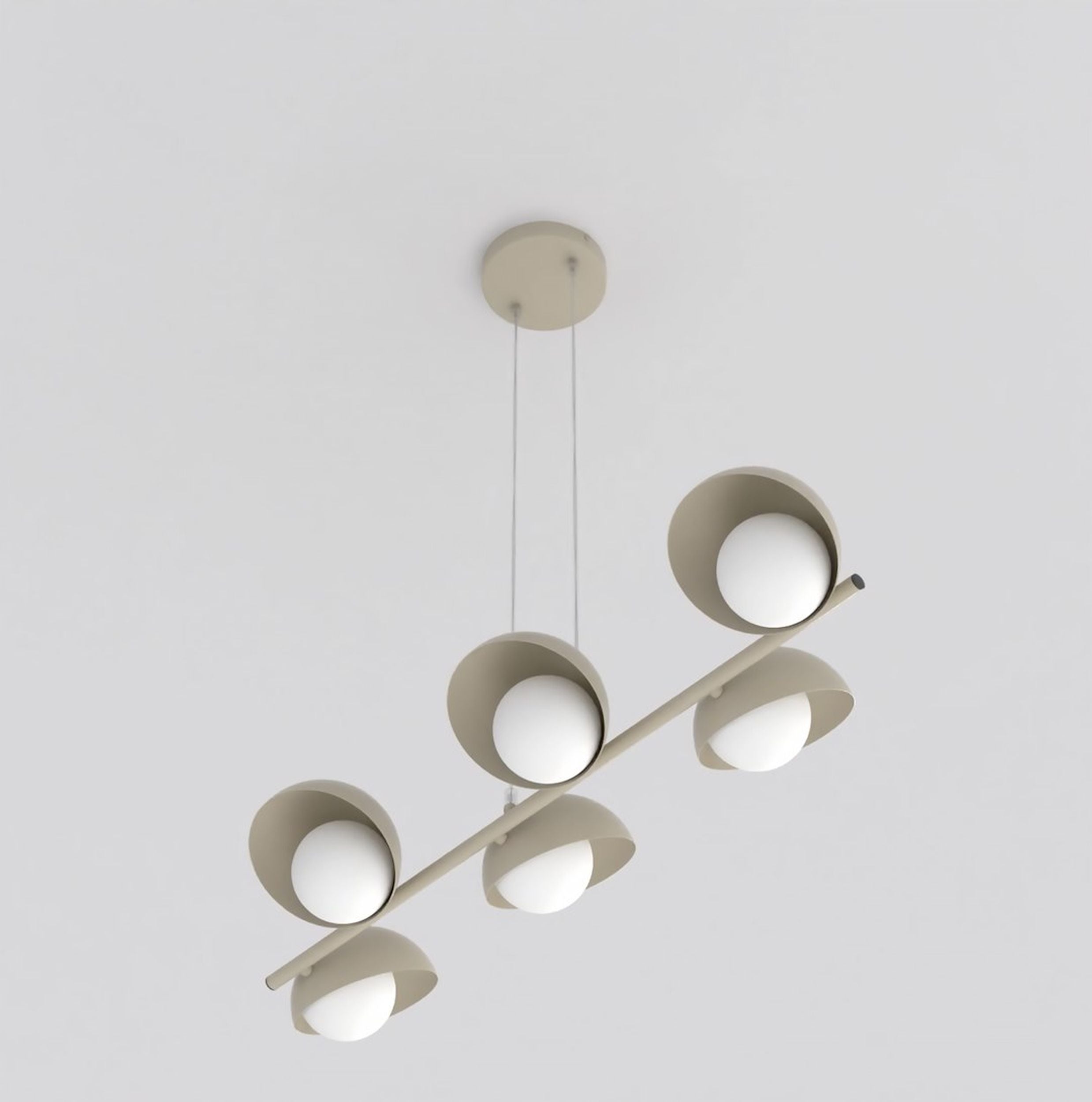 Lampa wisząca Boom x6 mokka