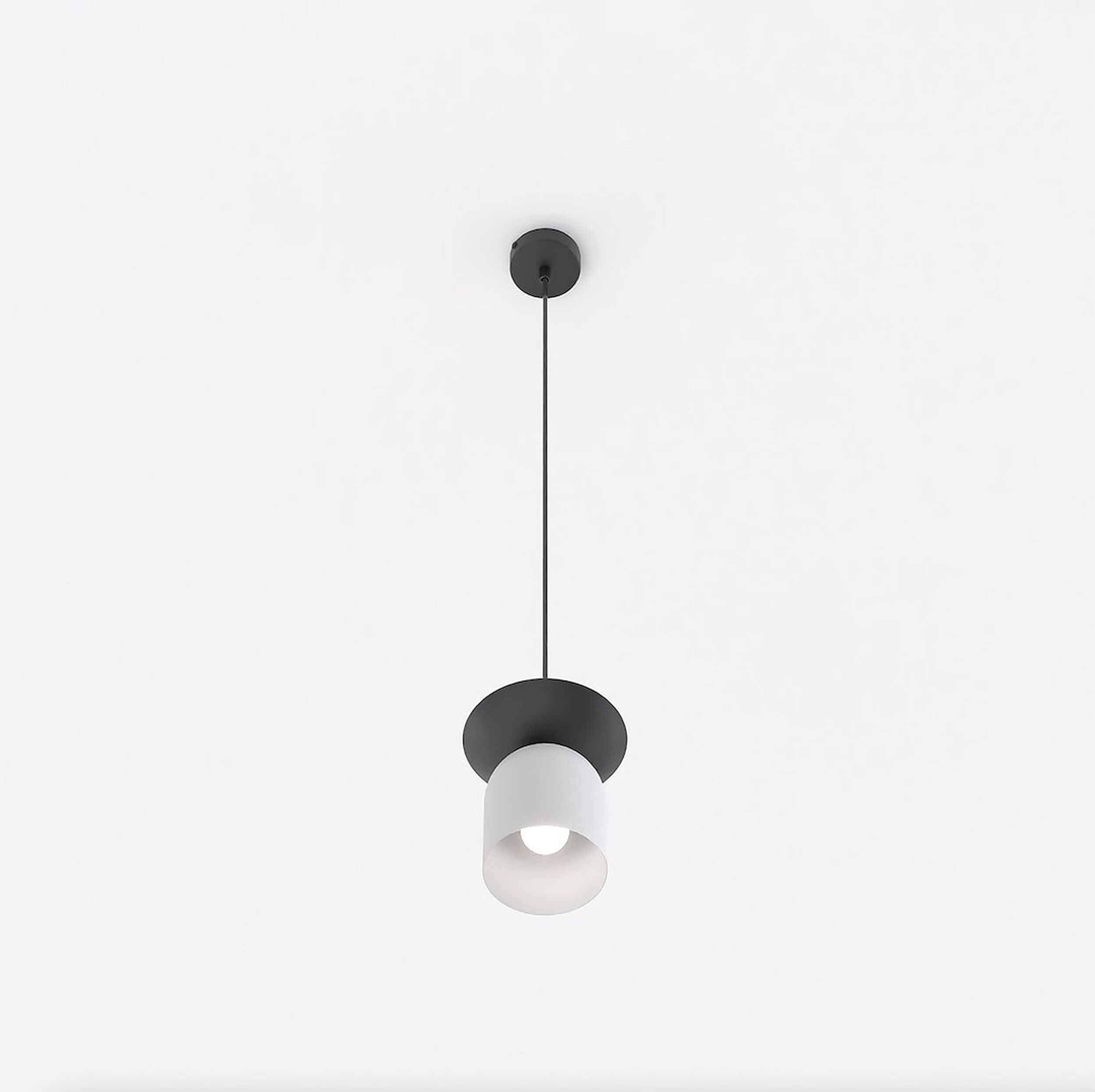 Lampa wisząca Ego czarny/ciepły szary