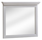 Lustro ścienne Orsay 85x76 cm w białej ramie
