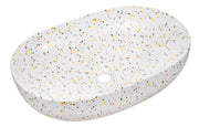 Umywalka nablatowa Lili 60x42 cm lastryko