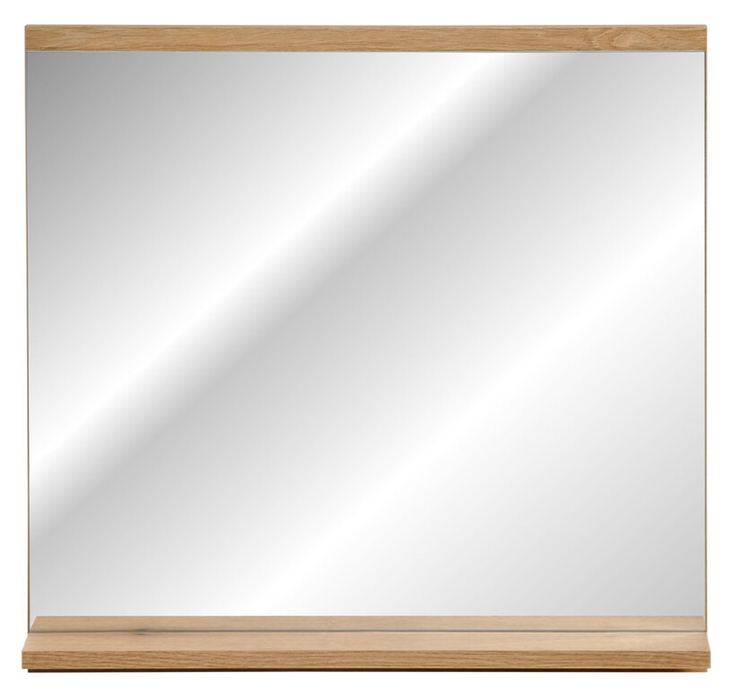 Lustro z półką Novia 60x57 cm dąb evoke