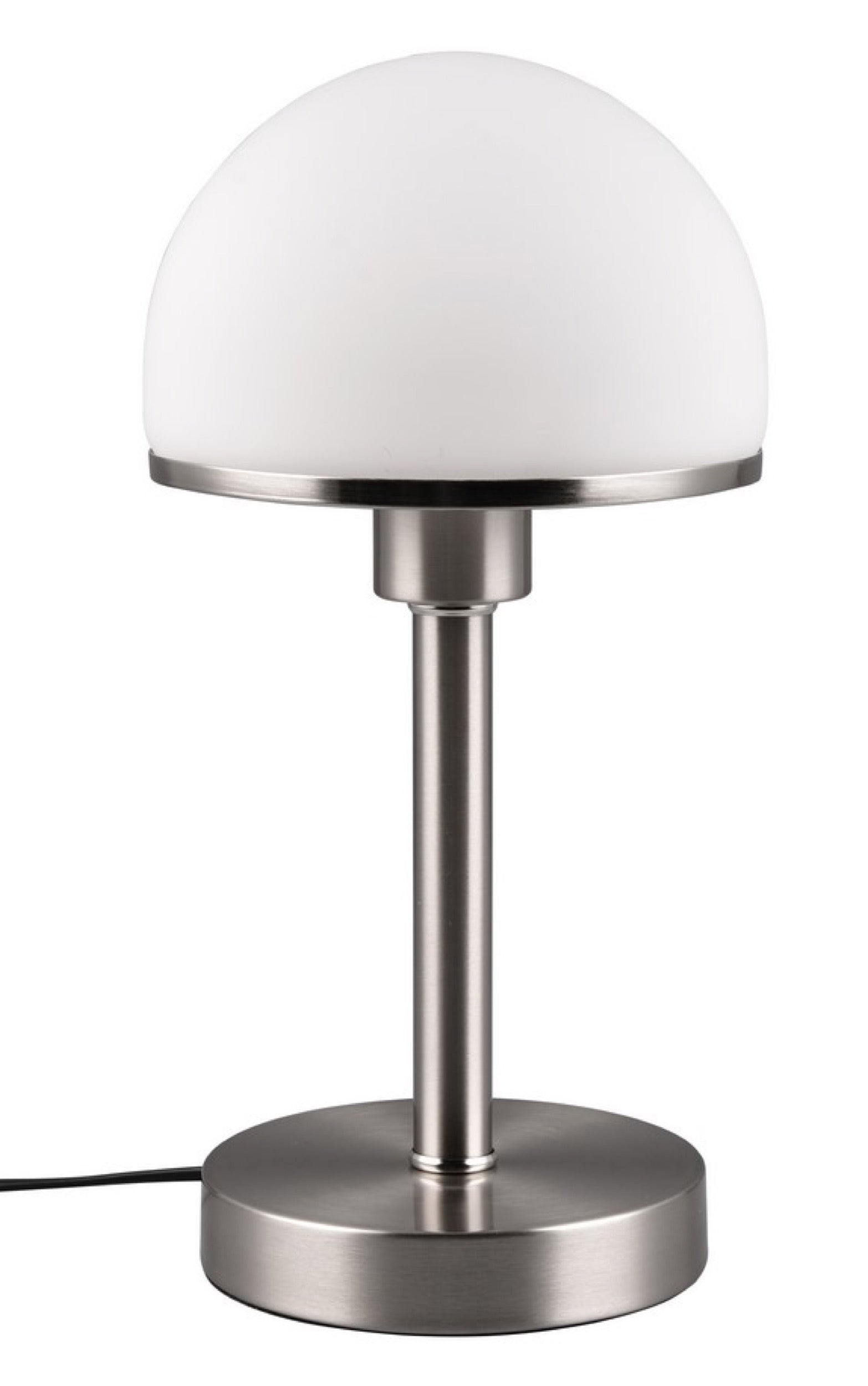 Lampa stołowa Joost biało-srebrna